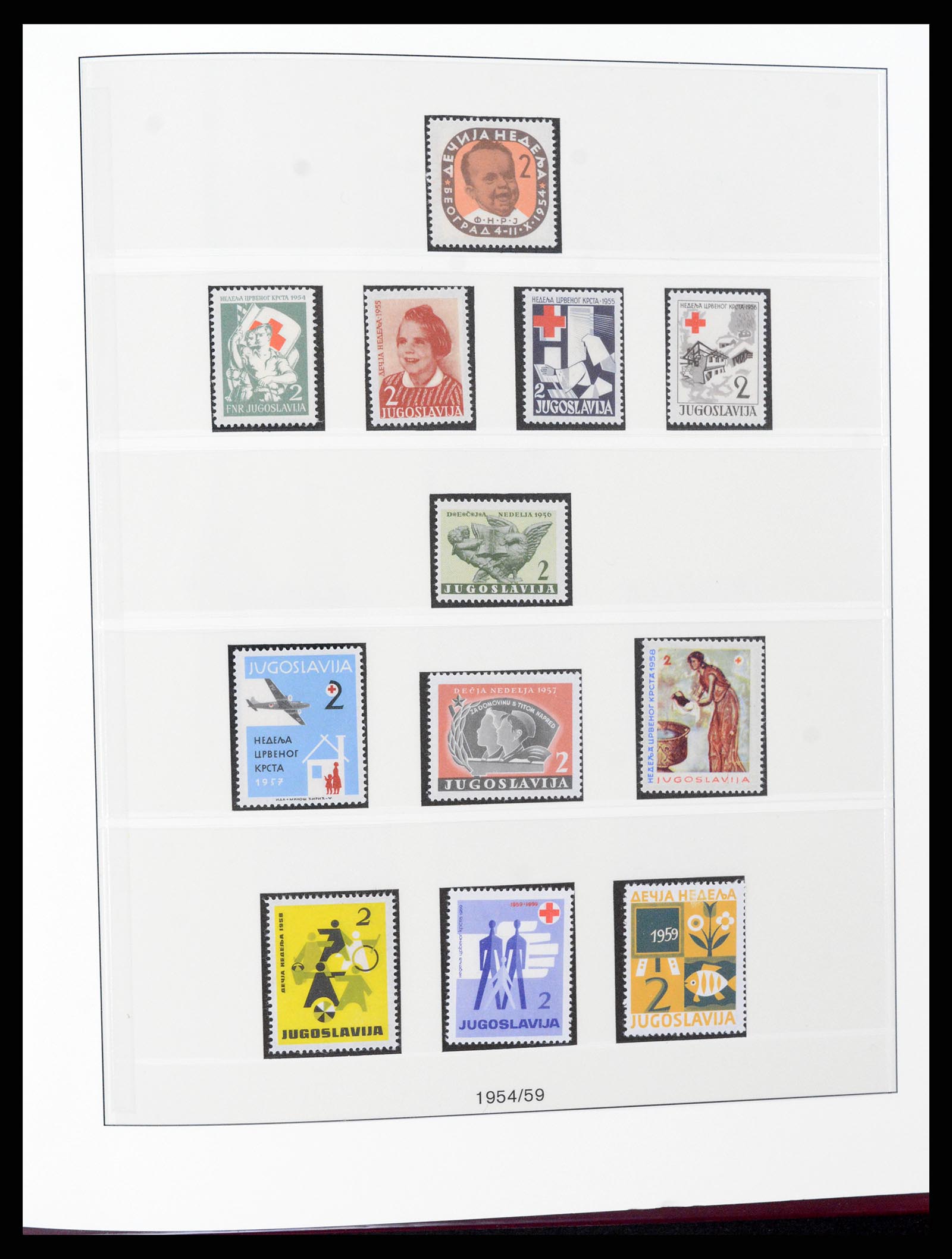 37191 067 - Stamp collection 37191 Yugoslavia 1918-2006.