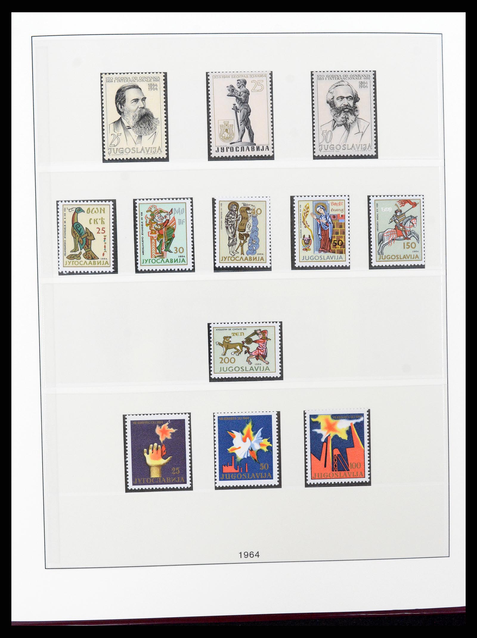 37191 095 - Stamp collection 37191 Yugoslavia 1918-2006.