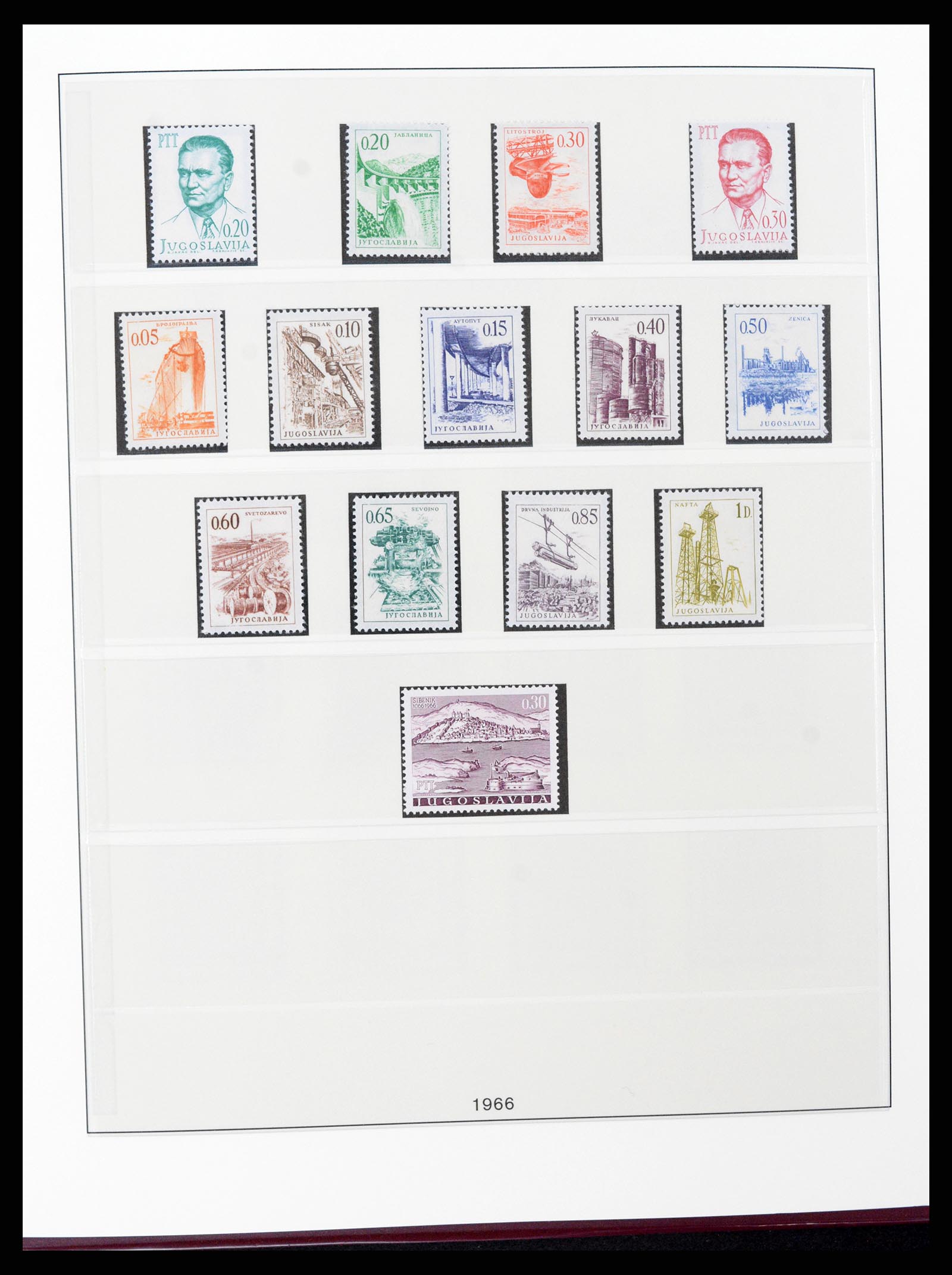 37191 100 - Stamp collection 37191 Yugoslavia 1918-2006.