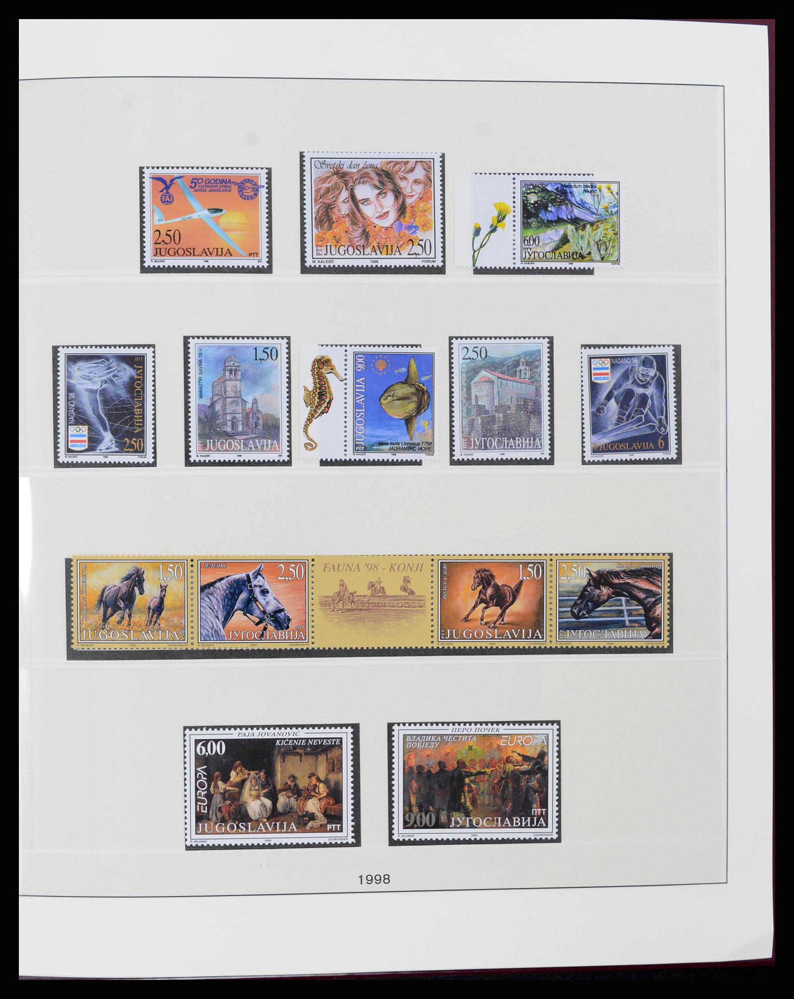 37191 241 - Postzegelverzameling 37191 Joegoslavië 1918-2006.