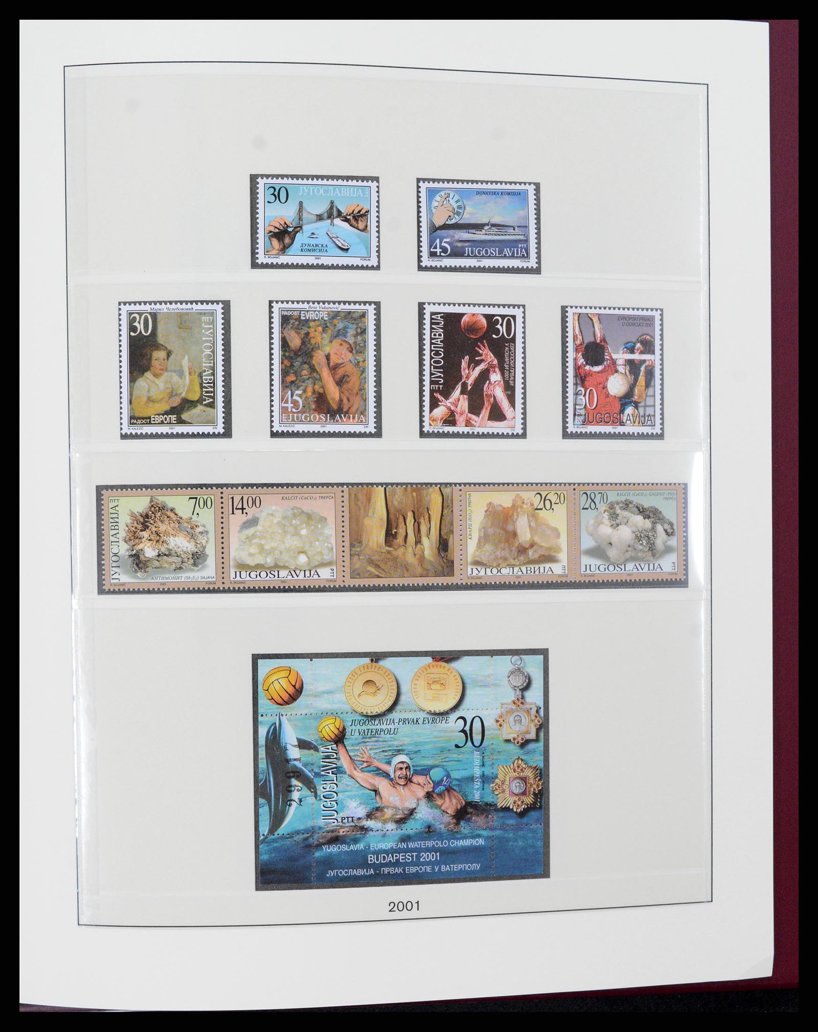 37191 258 - Postzegelverzameling 37191 Joegoslavië 1918-2006.