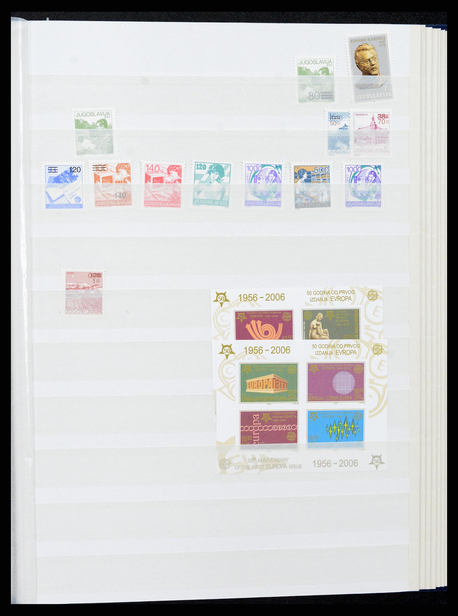 37191 281 - Postzegelverzameling 37191 Joegoslavië 1918-2006.