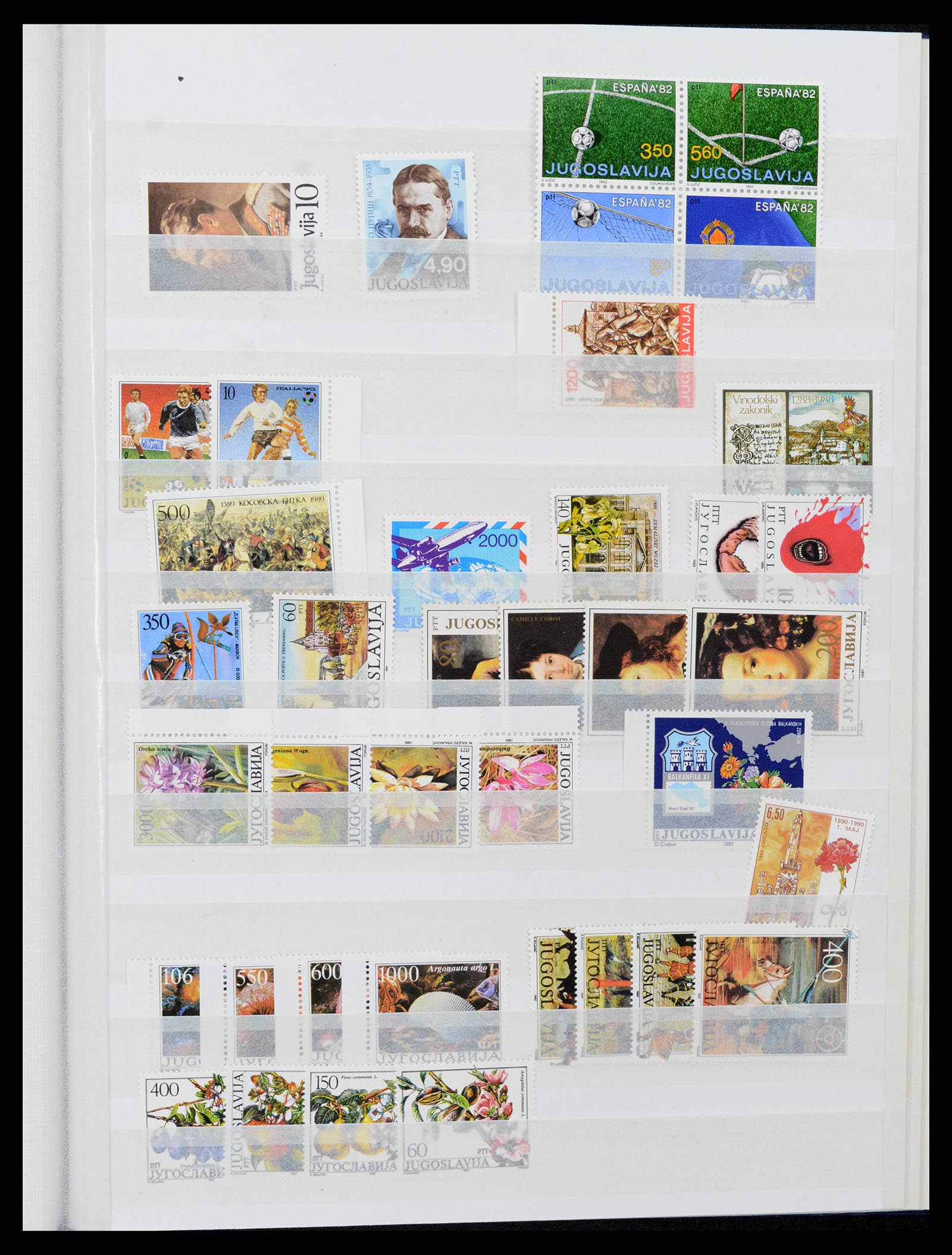 37191 283 - Postzegelverzameling 37191 Joegoslavië 1918-2006.