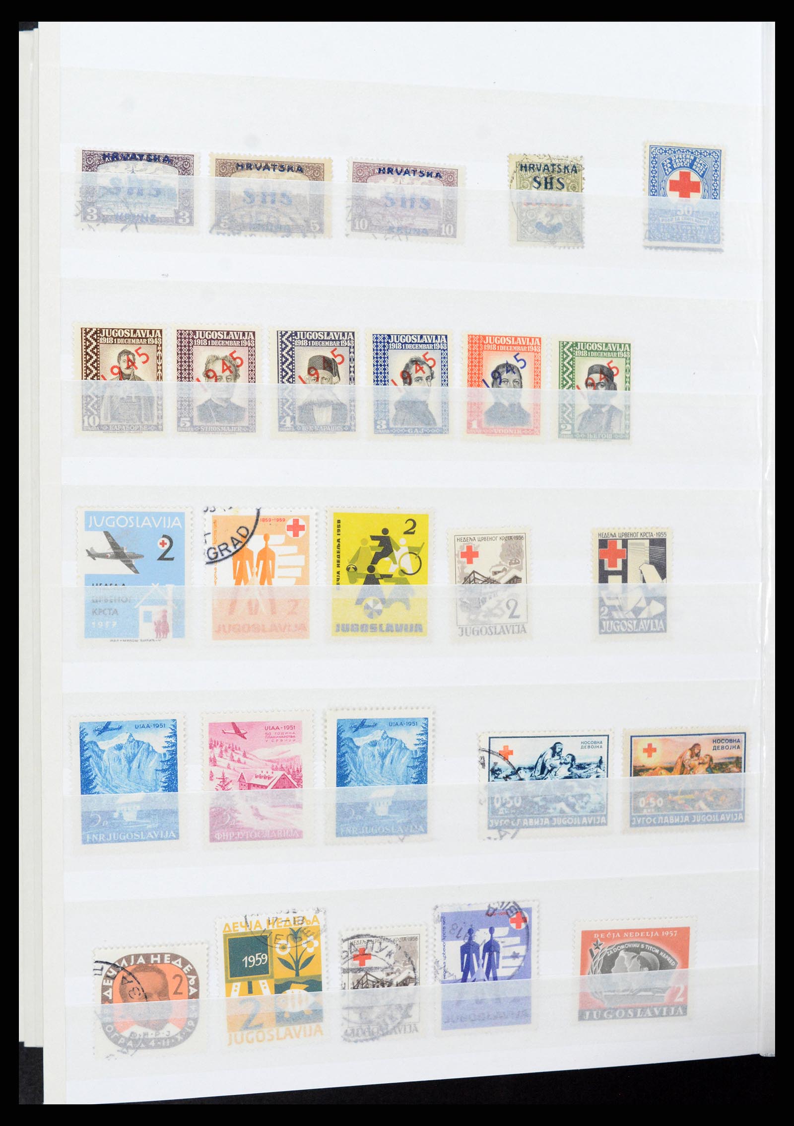 37191 294 - Postzegelverzameling 37191 Joegoslavië 1918-2006.