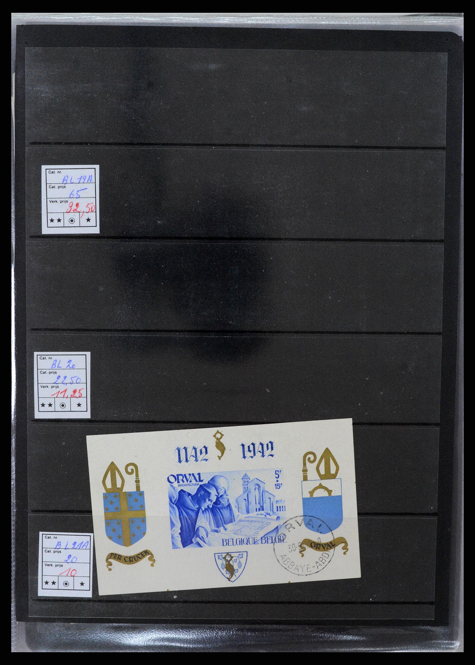 37192 007 - Postzegelverzameling 37192 Europese landen blokken en boekjes 1938-20