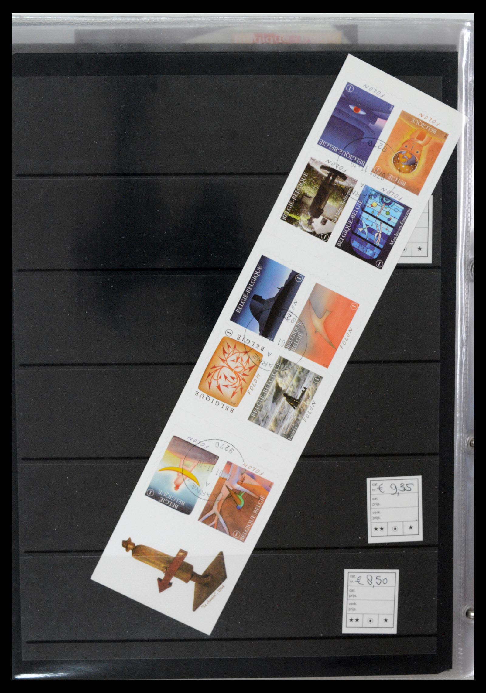 37192 050 - Postzegelverzameling 37192 Europese landen blokken en boekjes 1938-20