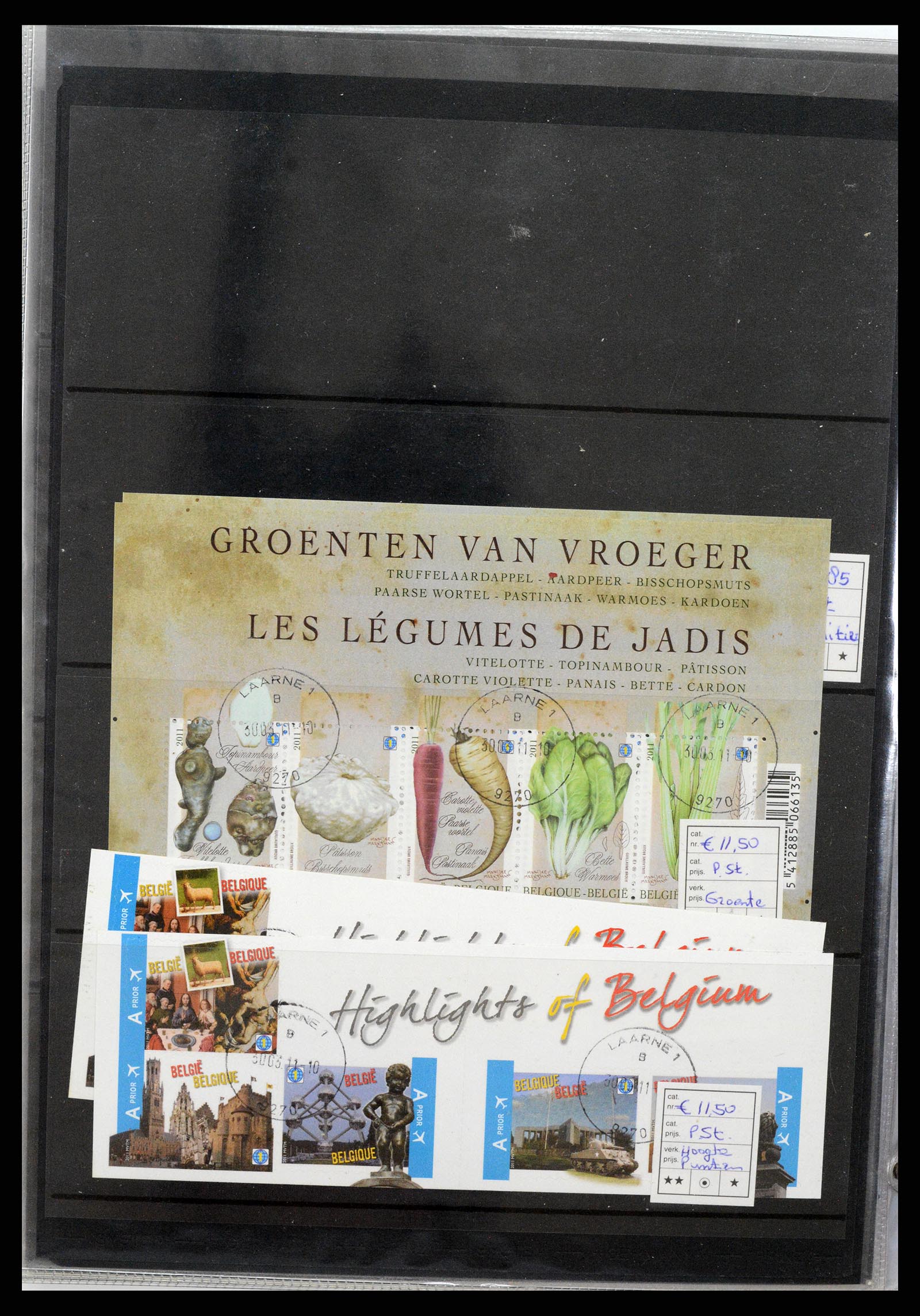 37192 053 - Postzegelverzameling 37192 Europese landen blokken en boekjes 1938-20