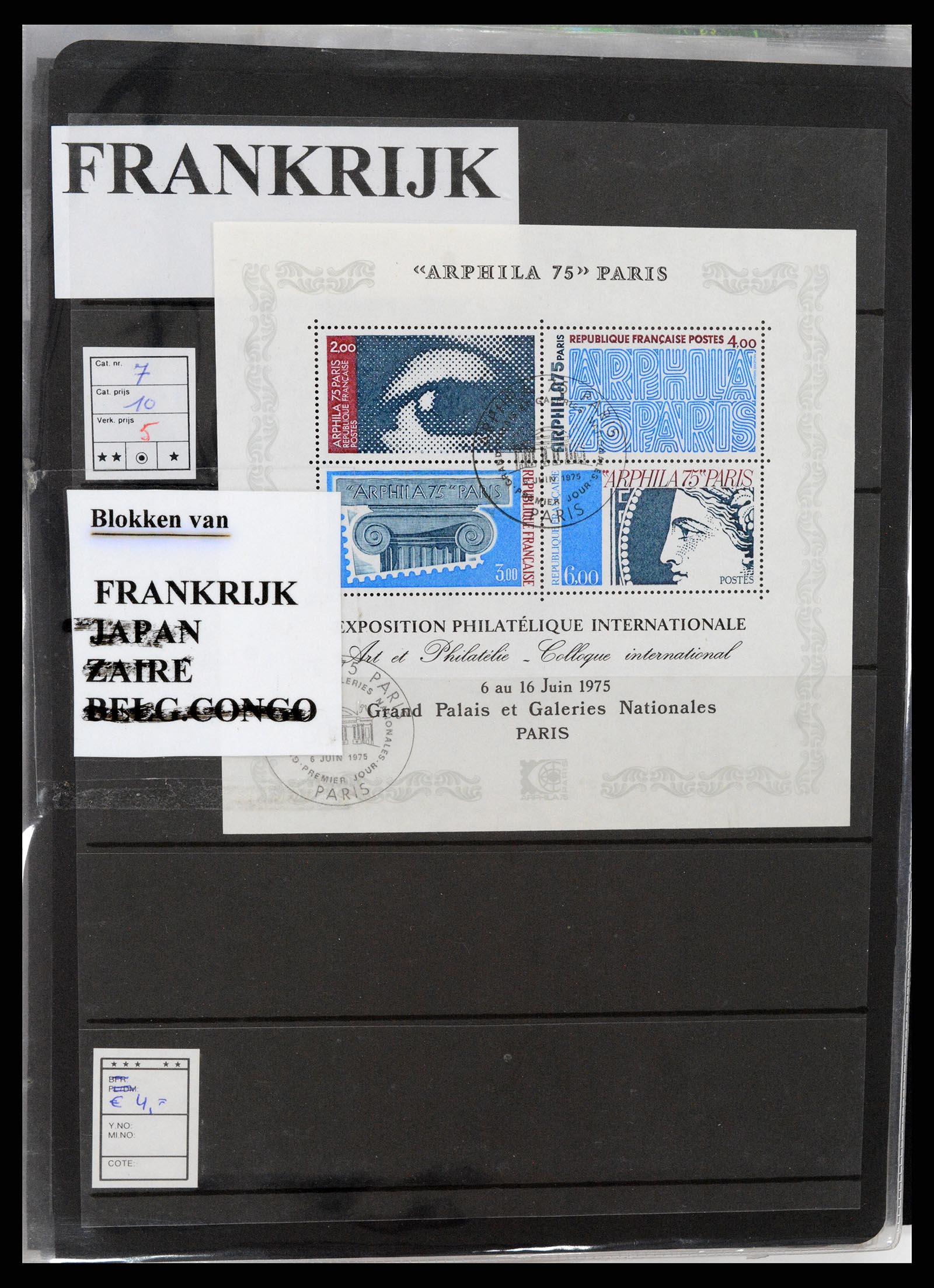 37192 055 - Postzegelverzameling 37192 Europese landen blokken en boekjes 1938-20