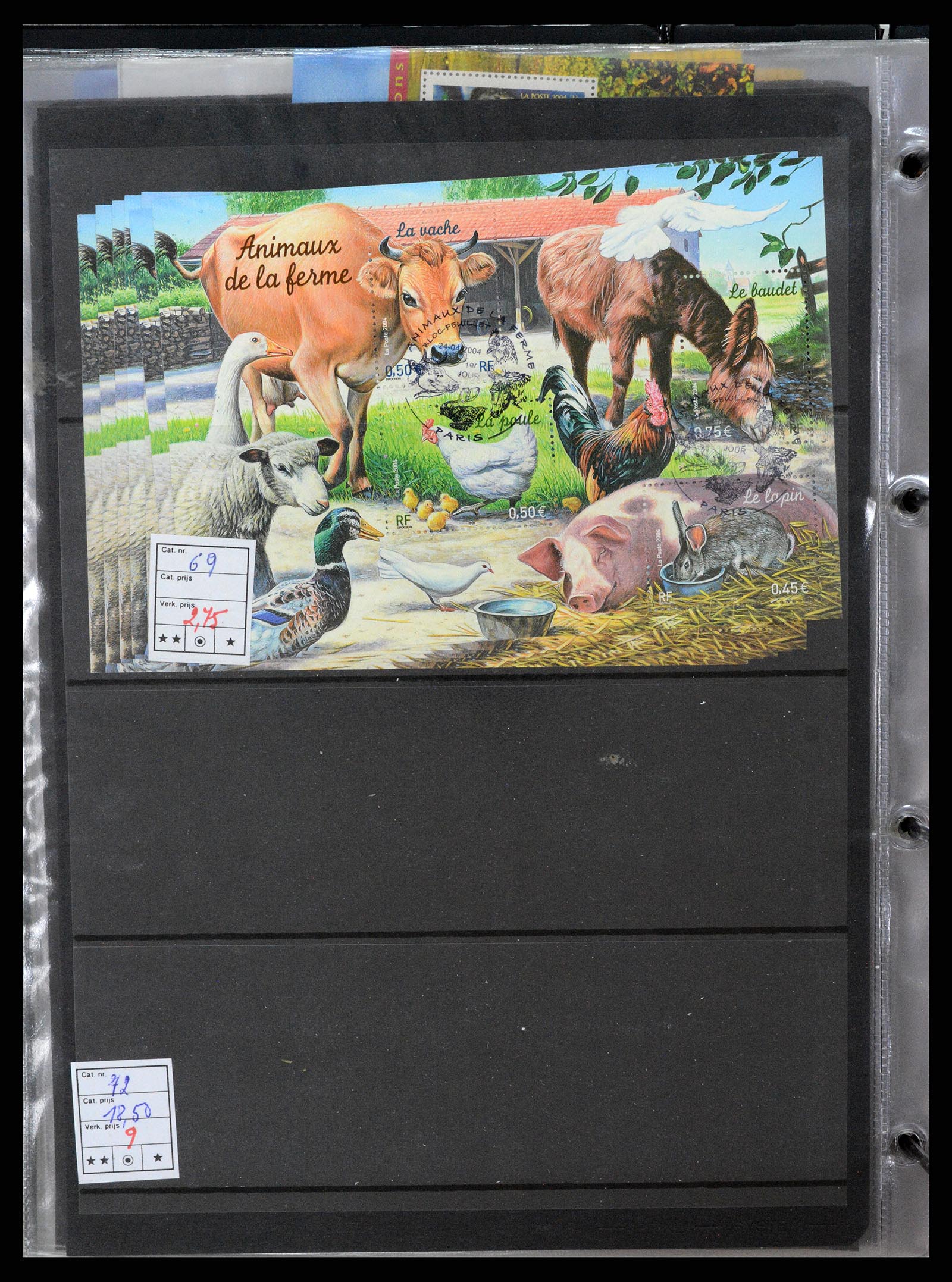 37192 065 - Postzegelverzameling 37192 Europese landen blokken en boekjes 1938-20
