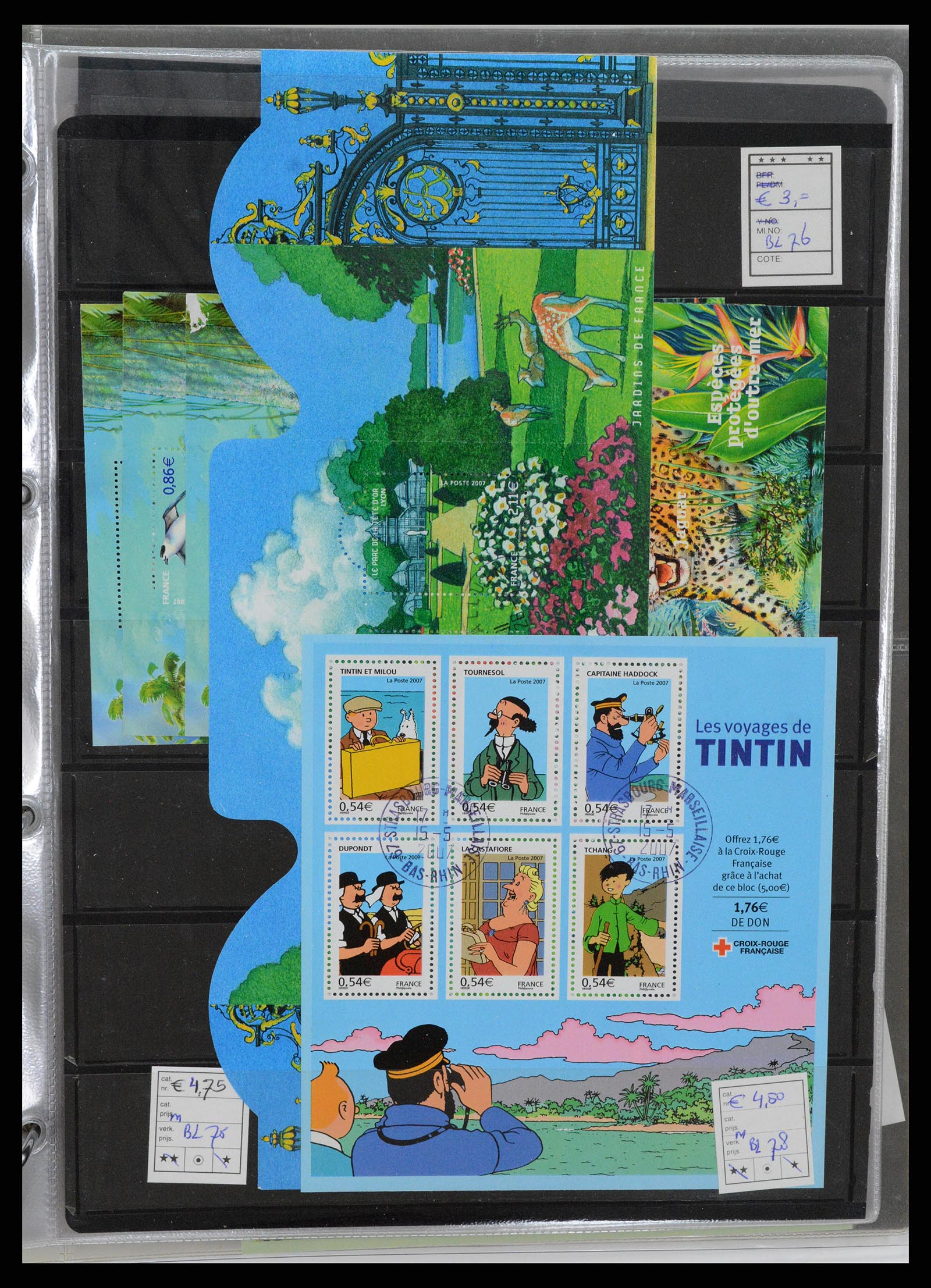 37192 081 - Postzegelverzameling 37192 Europese landen blokken en boekjes 1938-20