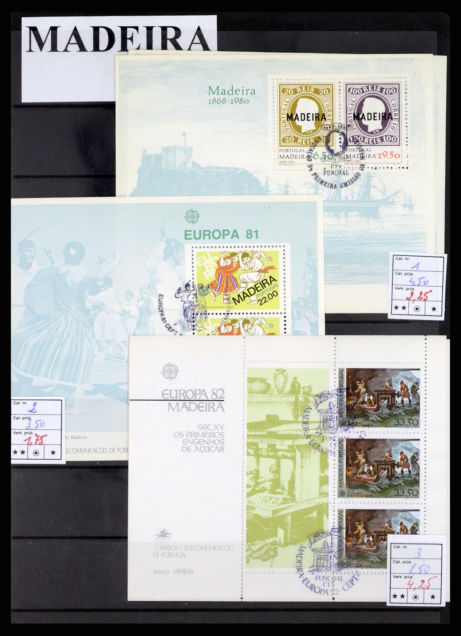 37192 207 - Postzegelverzameling 37192 Europese landen blokken en boekjes 1938-20