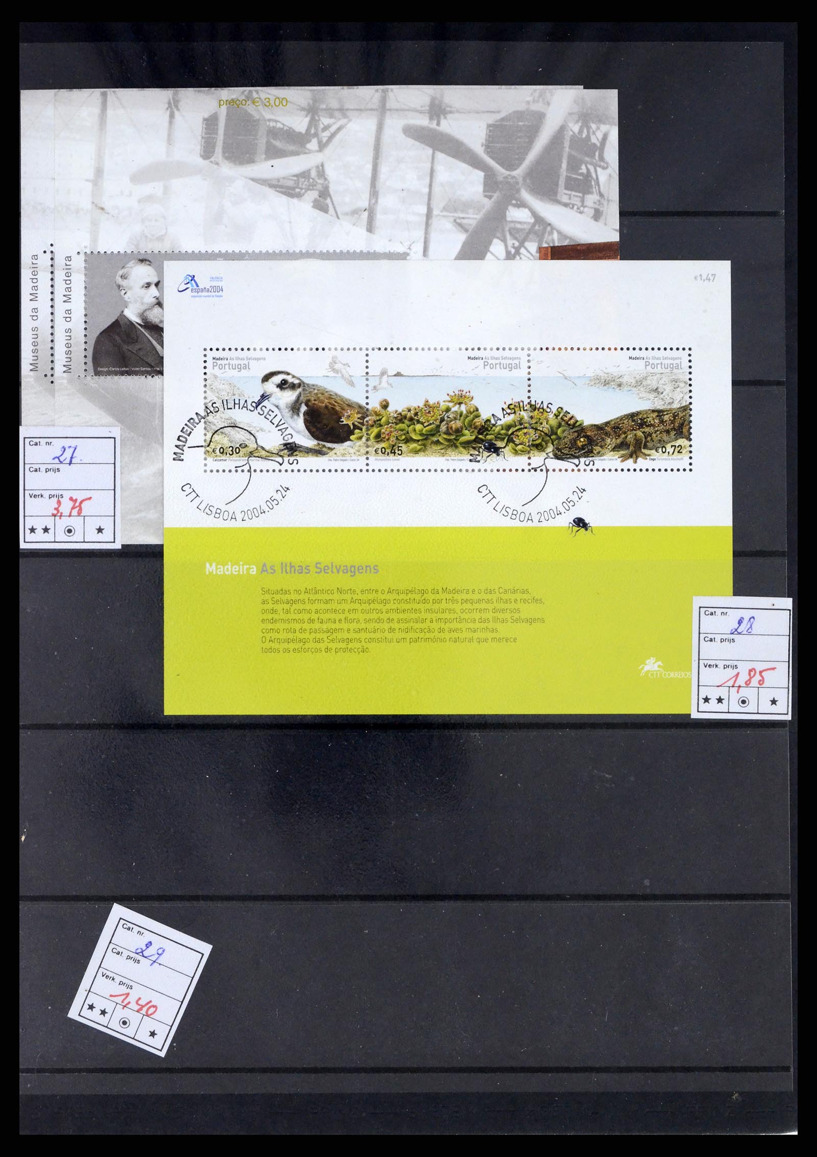 37192 211 - Postzegelverzameling 37192 Europese landen blokken en boekjes 1938-20