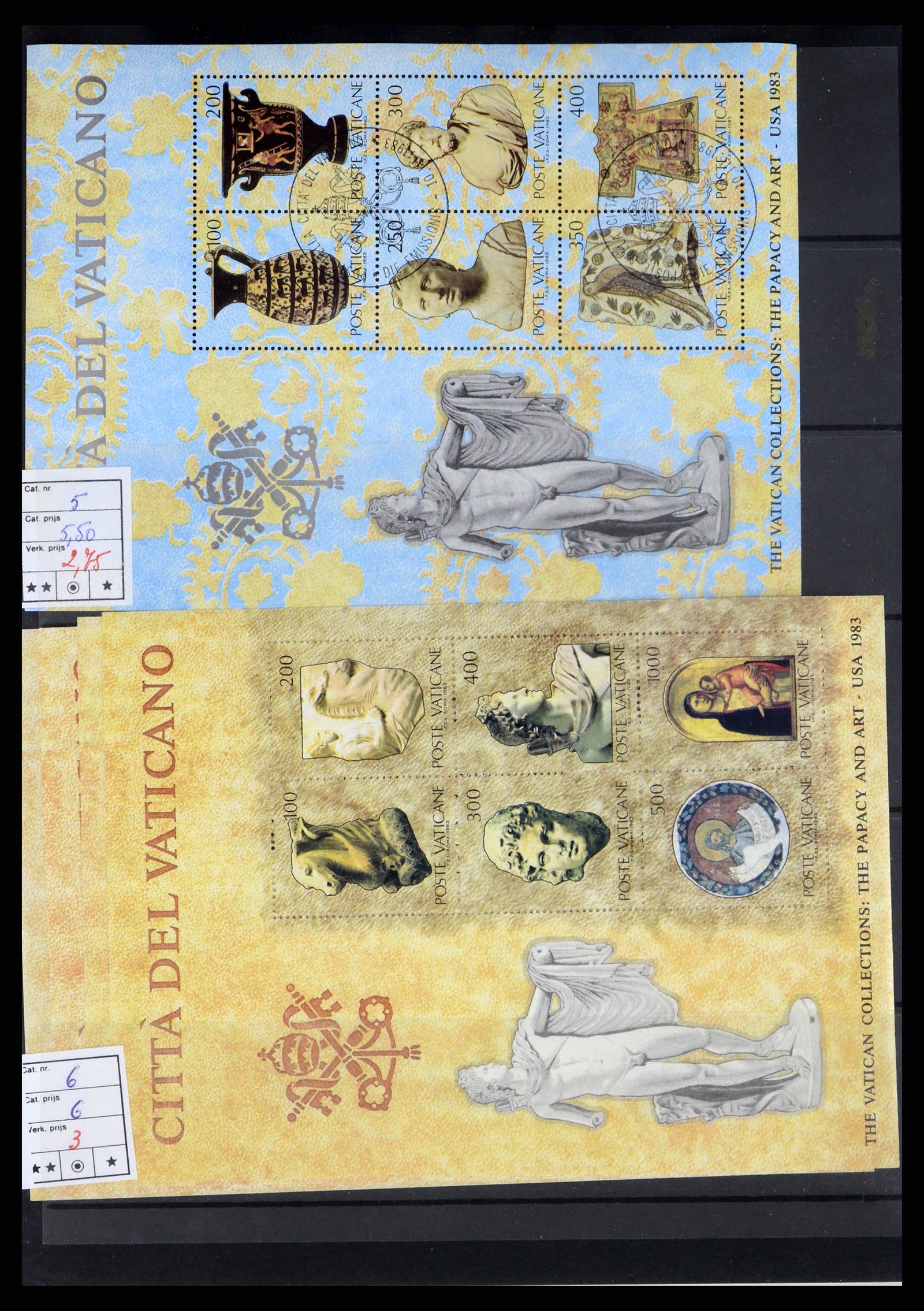 37192 214 - Postzegelverzameling 37192 Europese landen blokken en boekjes 1938-20