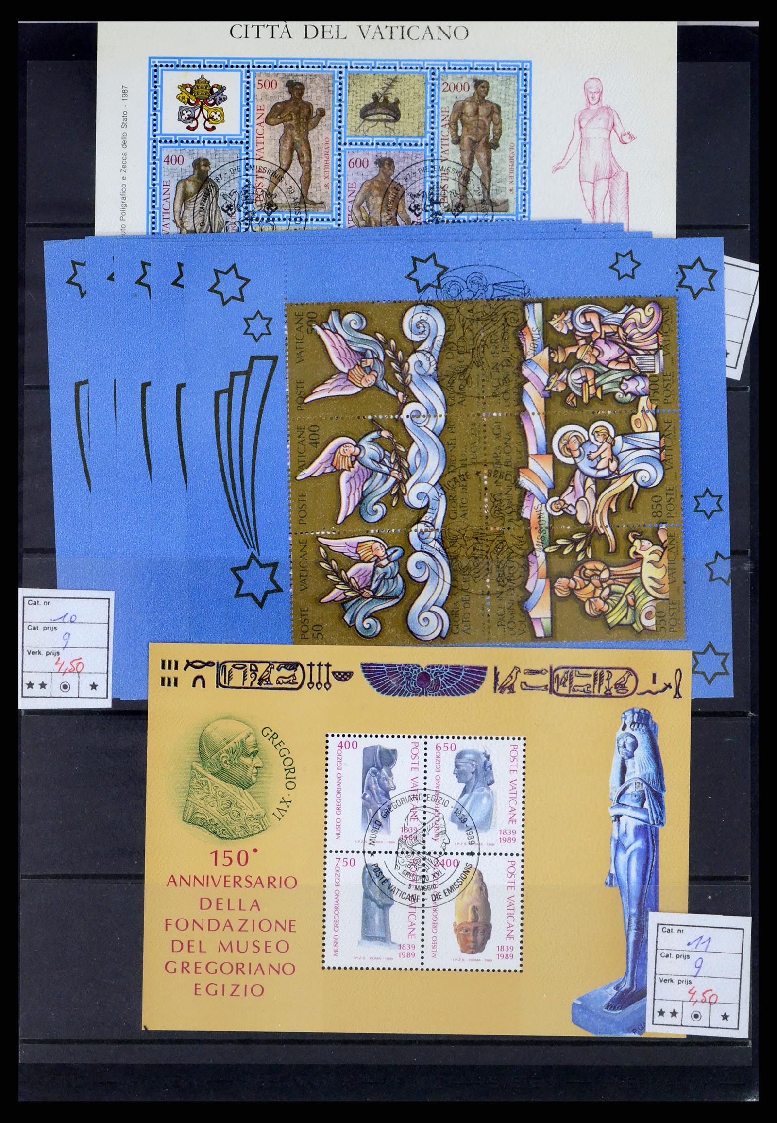 37192 216 - Postzegelverzameling 37192 Europese landen blokken en boekjes 1938-20