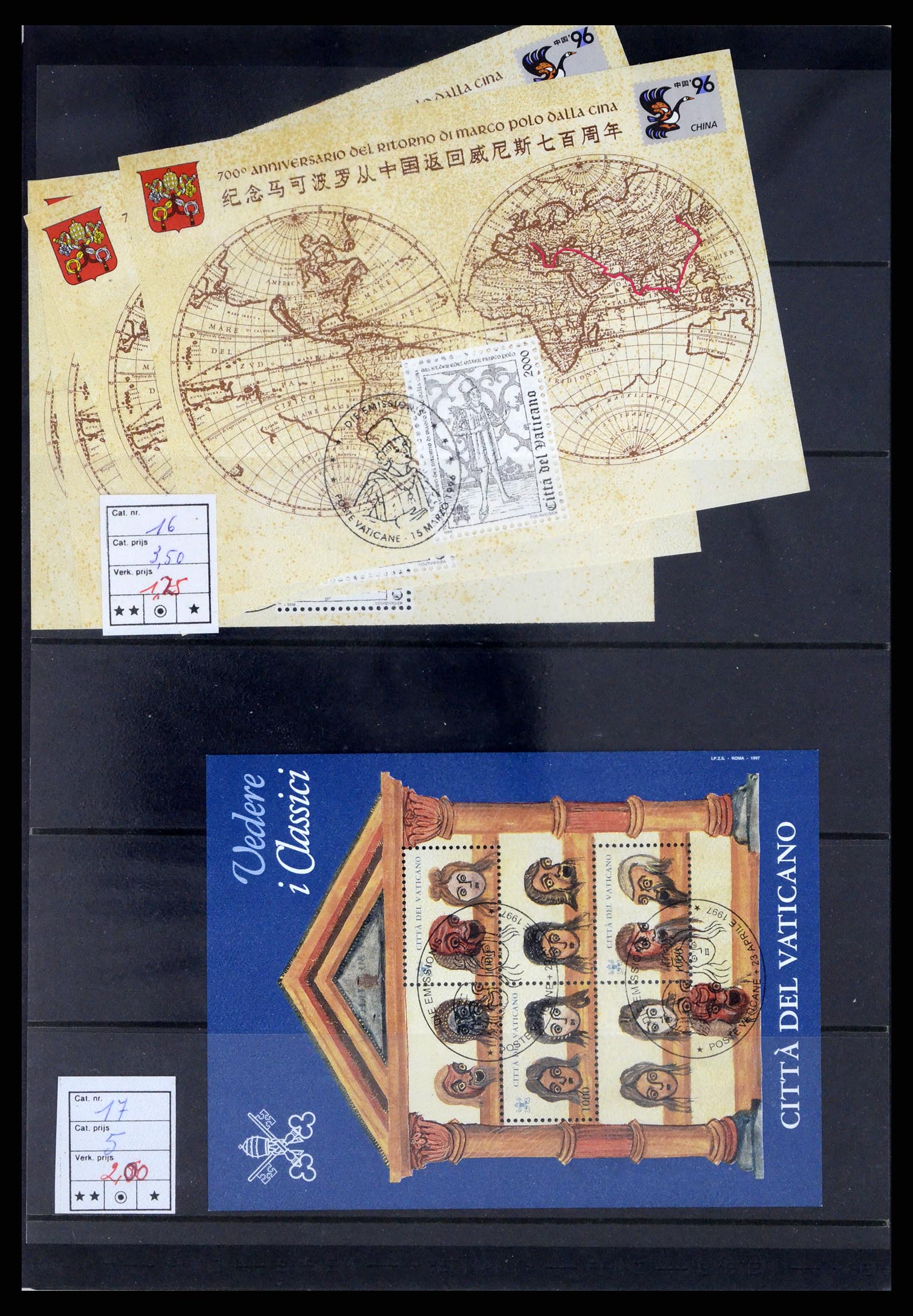 37192 218 - Postzegelverzameling 37192 Europese landen blokken en boekjes 1938-20