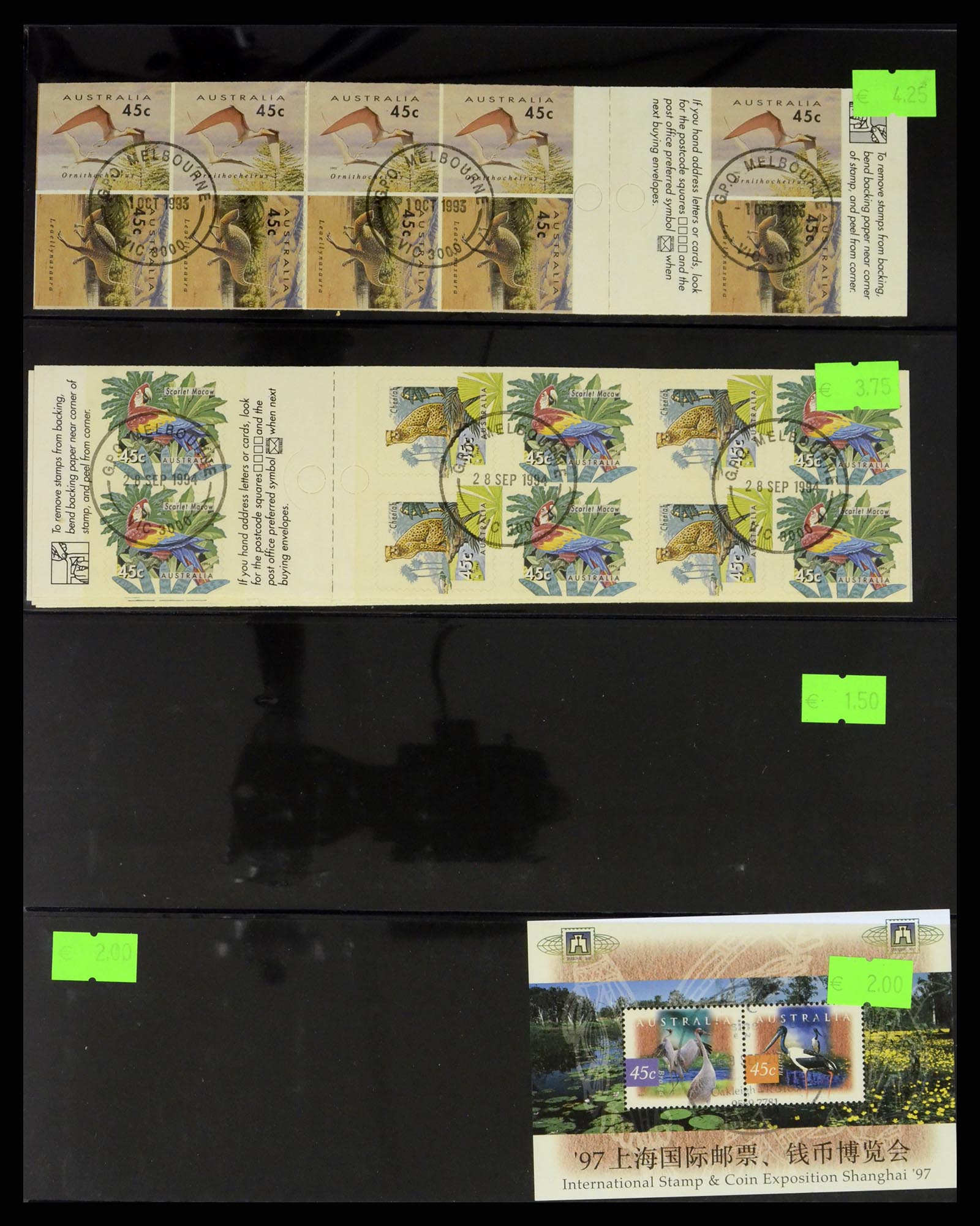 37192 224 - Postzegelverzameling 37192 Europese landen blokken en boekjes 1938-20