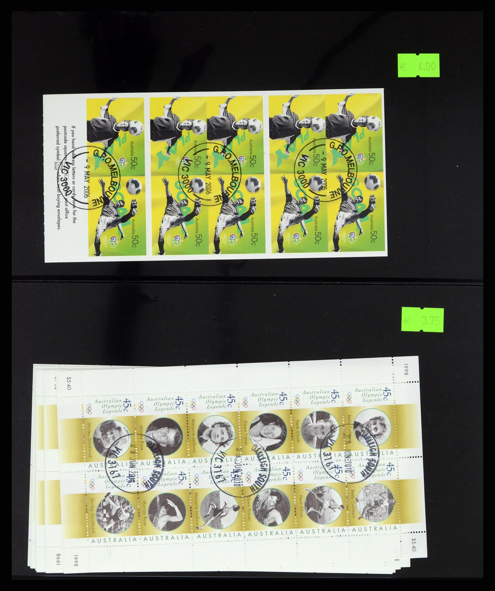 37192 250 - Postzegelverzameling 37192 Europese landen blokken en boekjes 1938-20