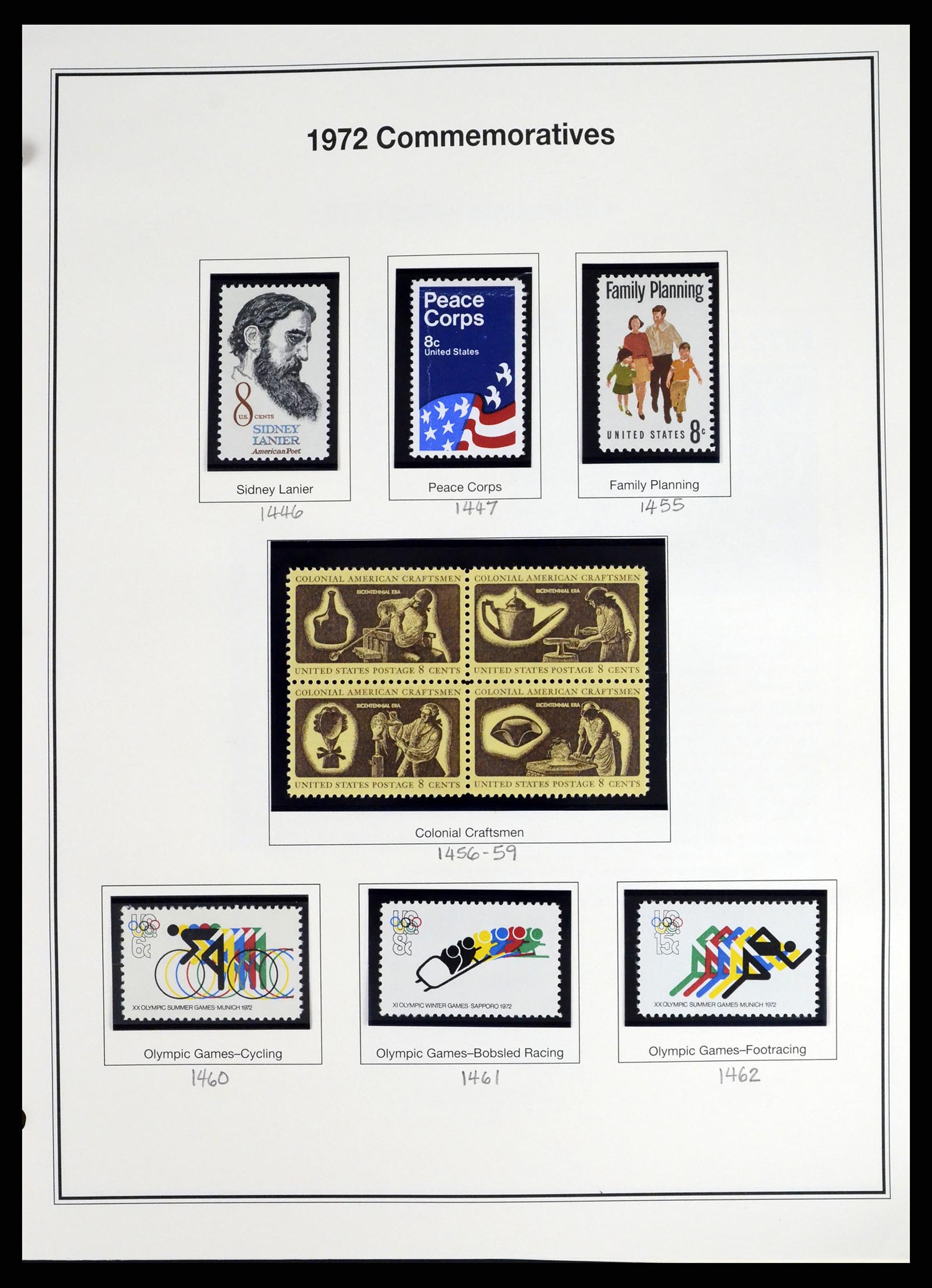 37193 009 - Stamp collection 37193 USA 1970-2020!