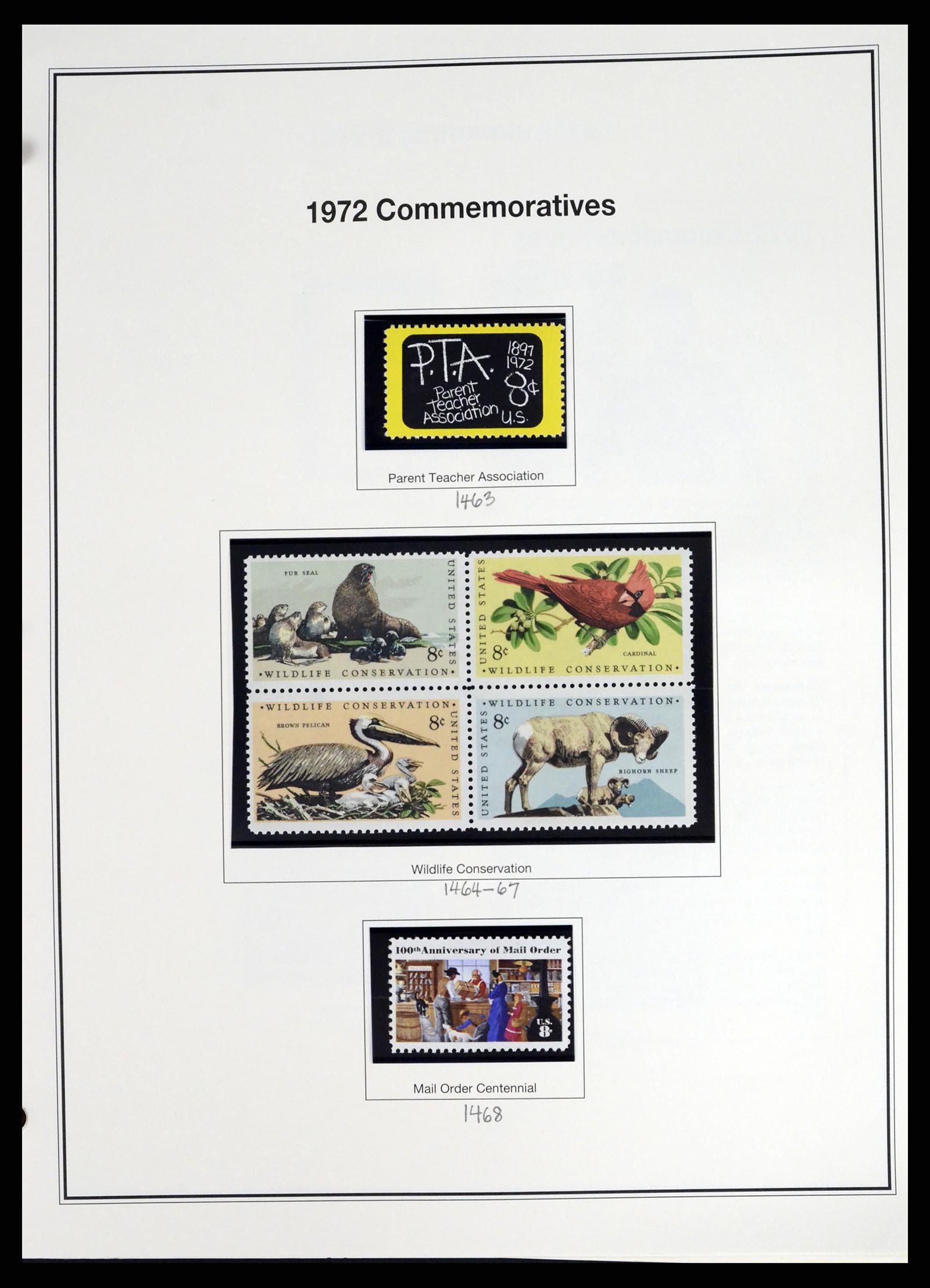 37193 010 - Postzegelverzameling 37193 USA 1970-2020!