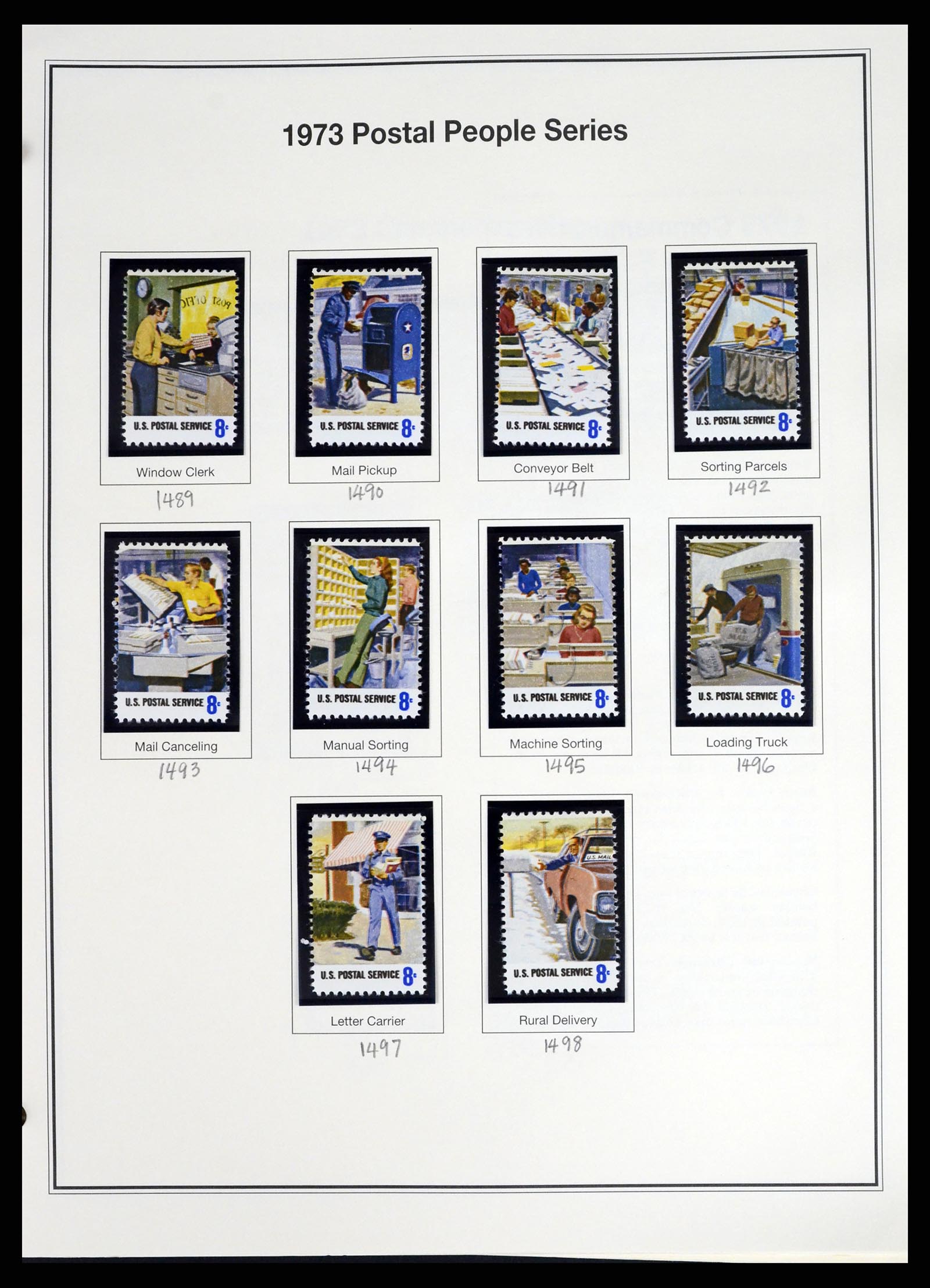37193 014 - Postzegelverzameling 37193 USA 1970-2020!
