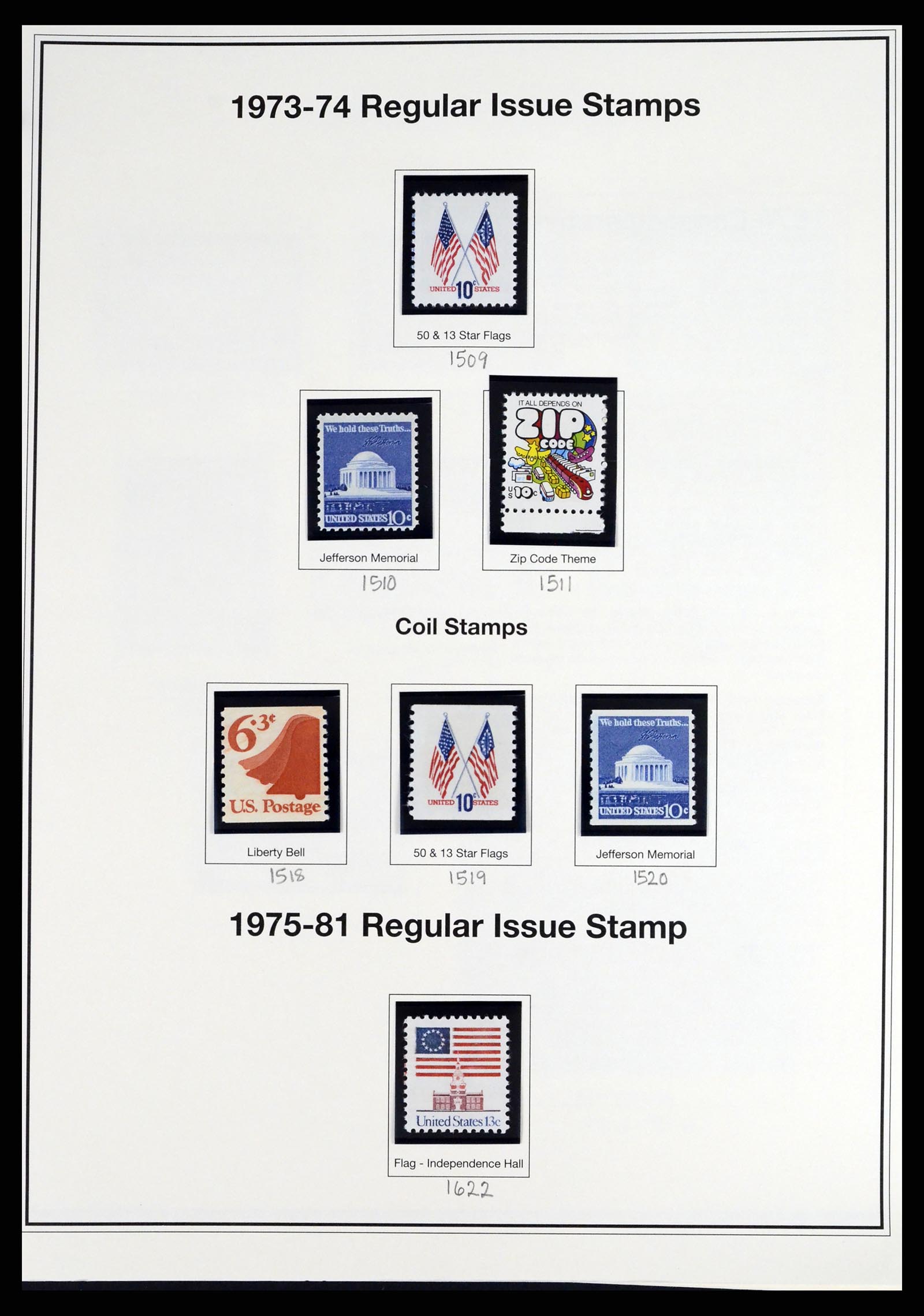 37193 016 - Stamp collection 37193 USA 1970-2020!