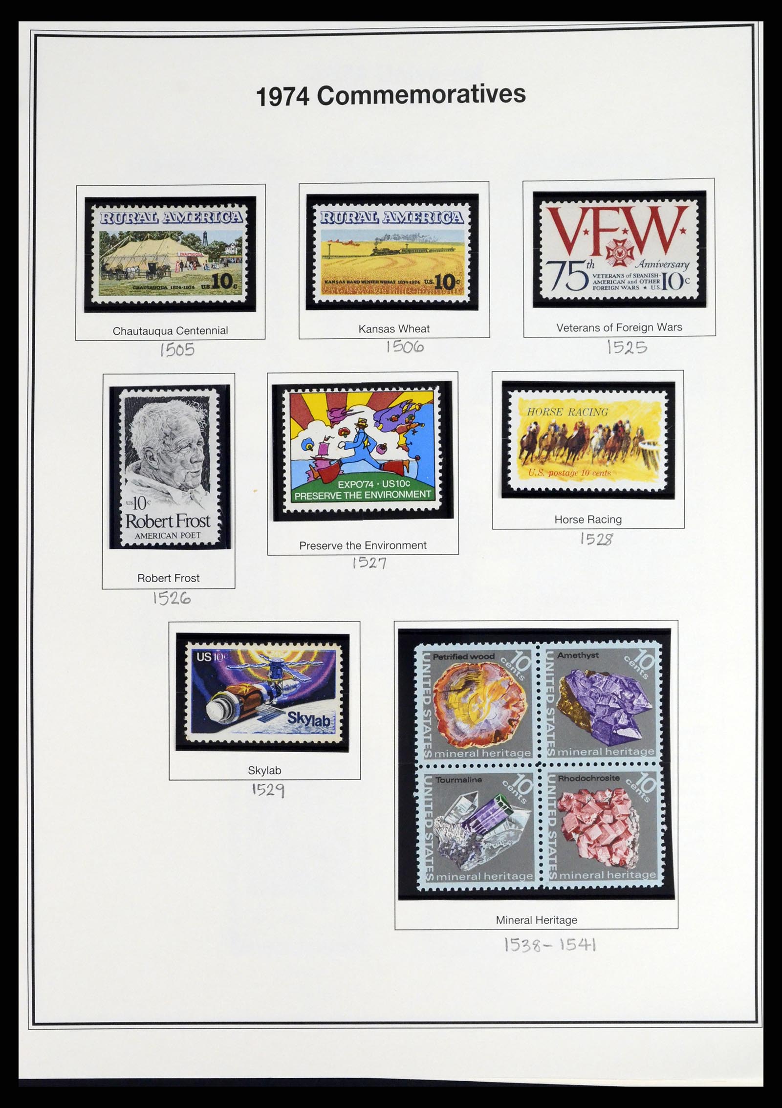 37193 017 - Stamp collection 37193 USA 1970-2020!