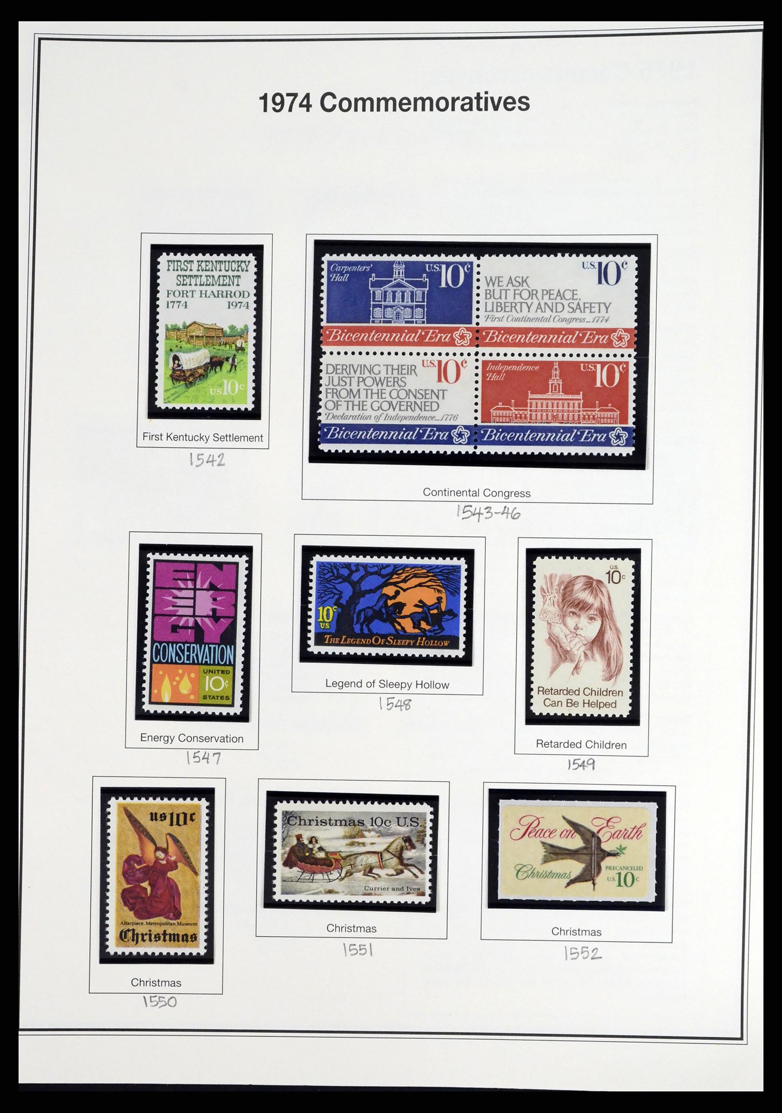 37193 019 - Stamp collection 37193 USA 1970-2020!