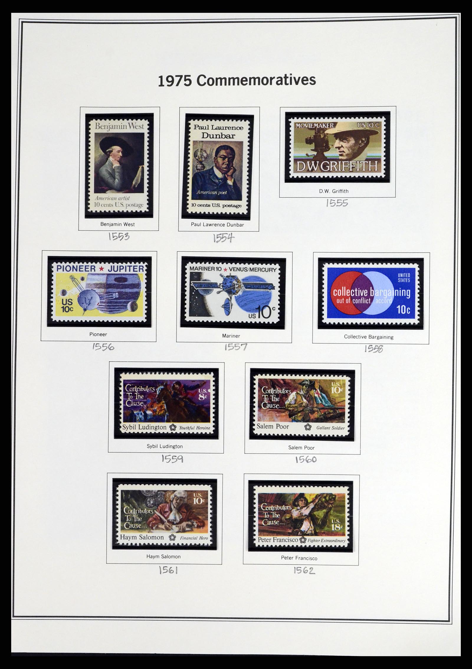 37193 020 - Stamp collection 37193 USA 1970-2020!