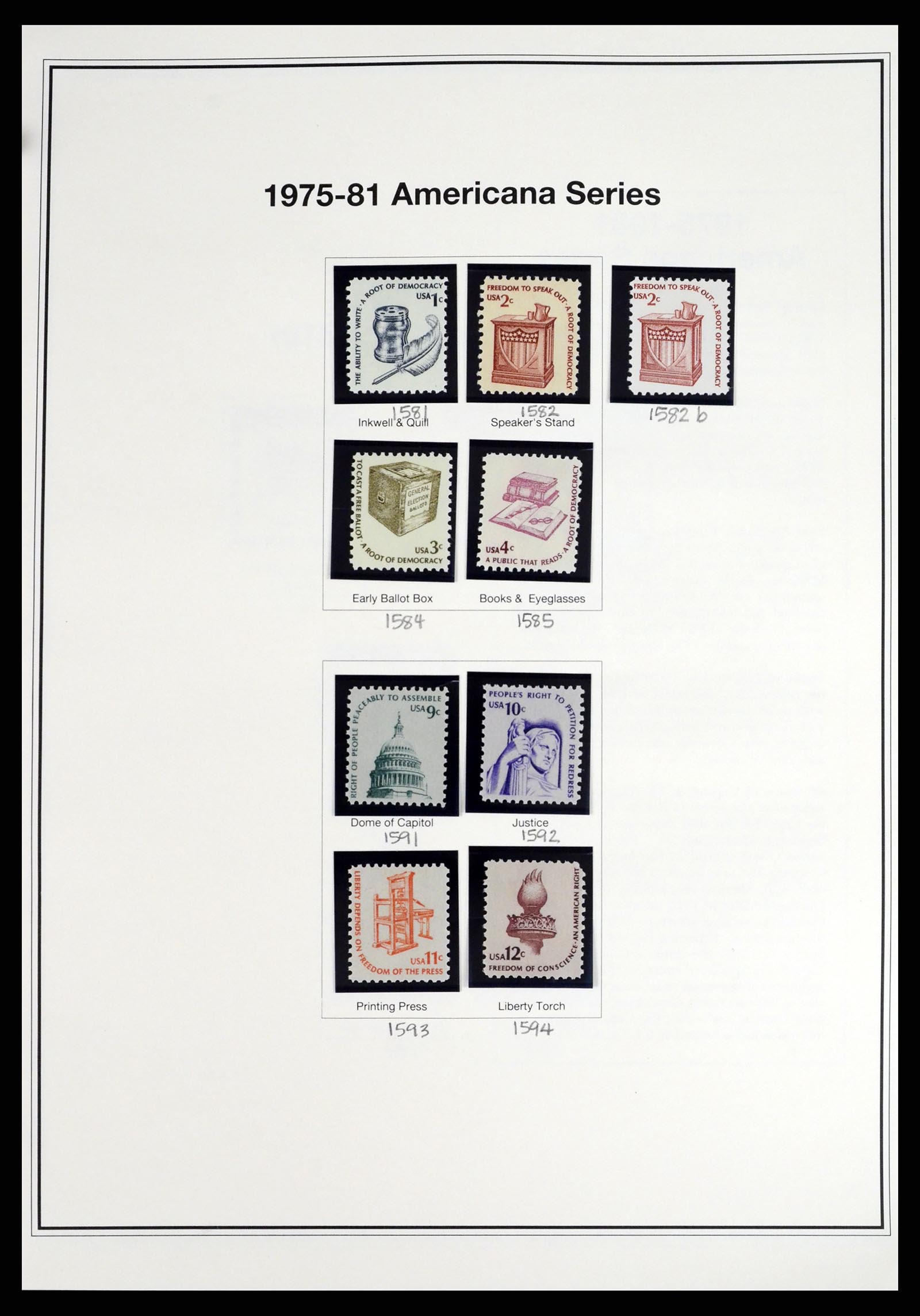 37193 024 - Stamp collection 37193 USA 1970-2020!