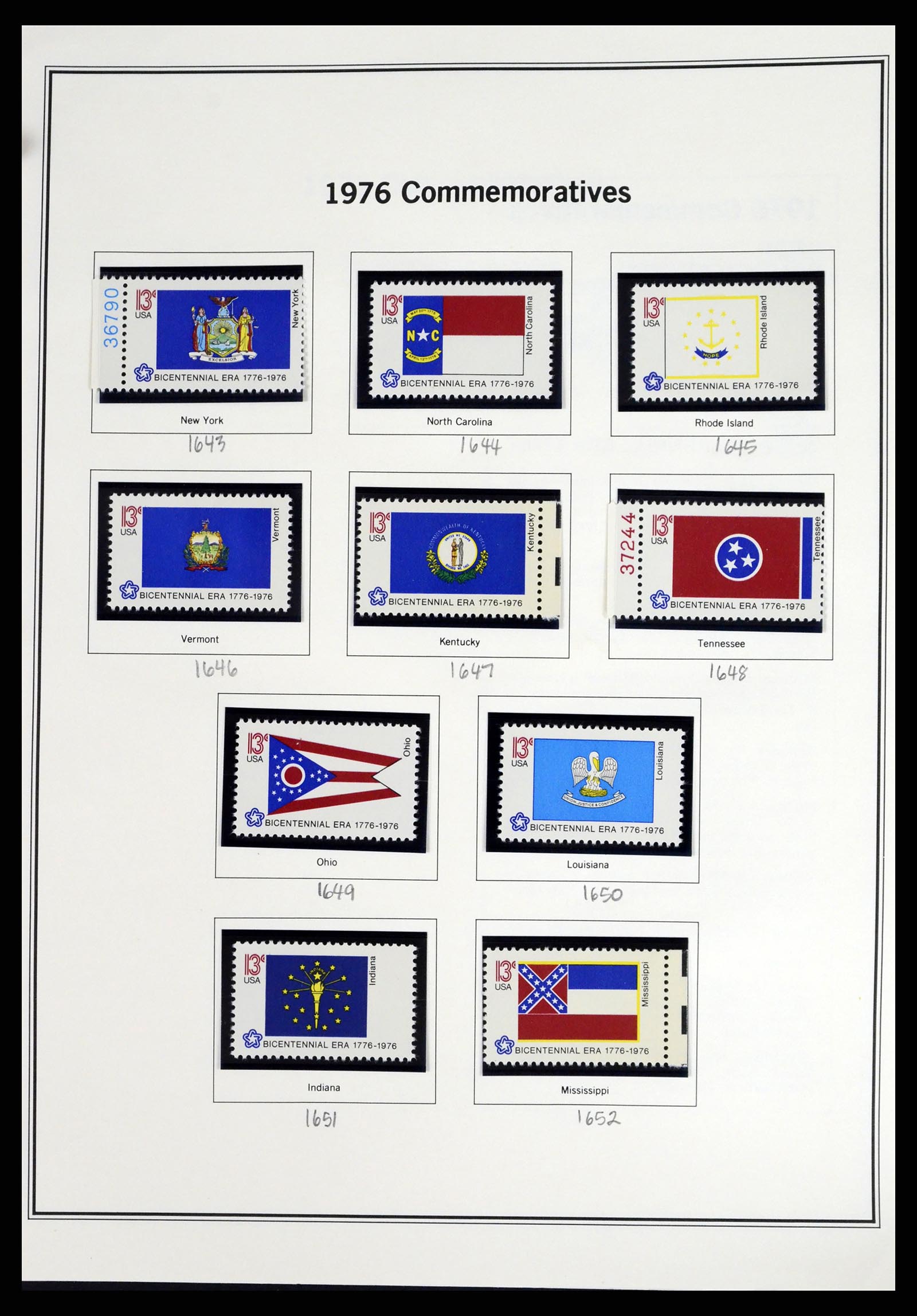 37193 030 - Stamp collection 37193 USA 1970-2020!