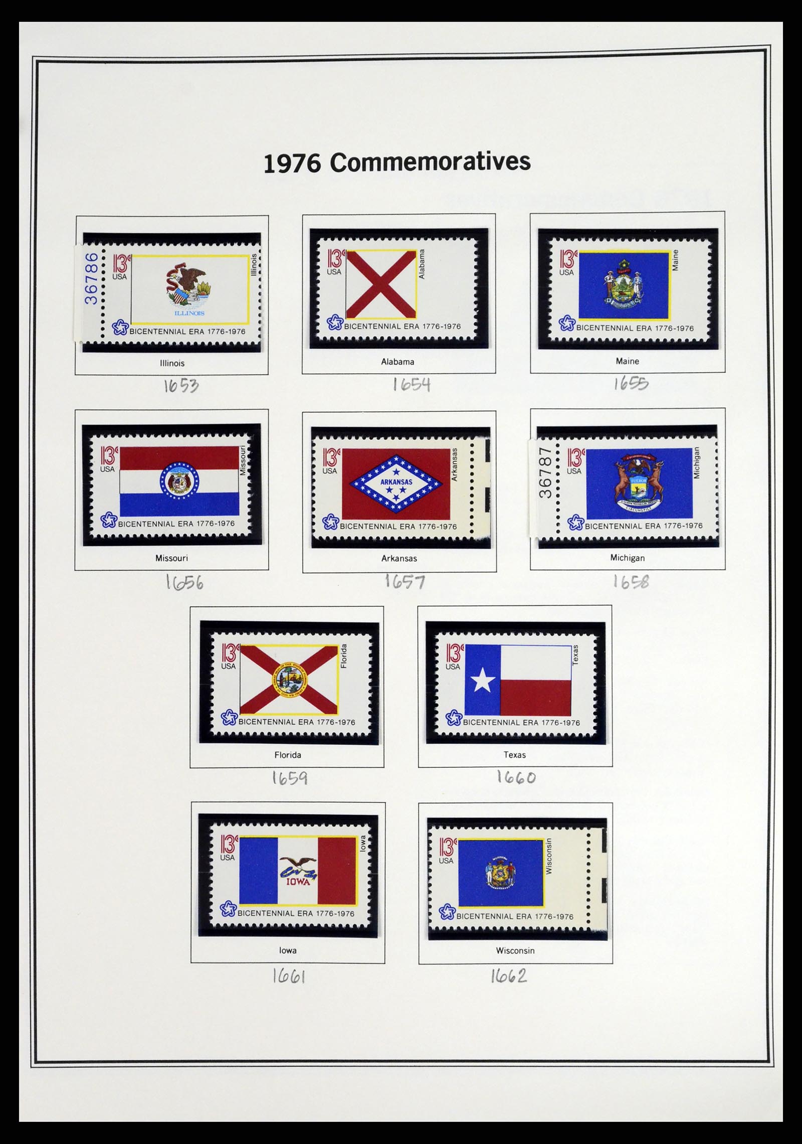 37193 031 - Stamp collection 37193 USA 1970-2020!