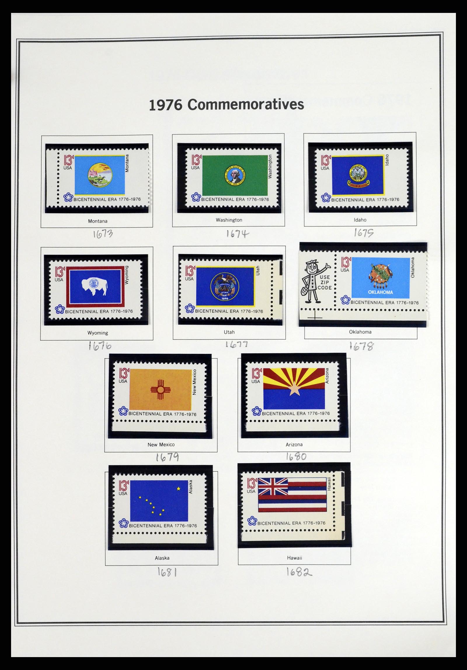 37193 033 - Stamp collection 37193 USA 1970-2020!