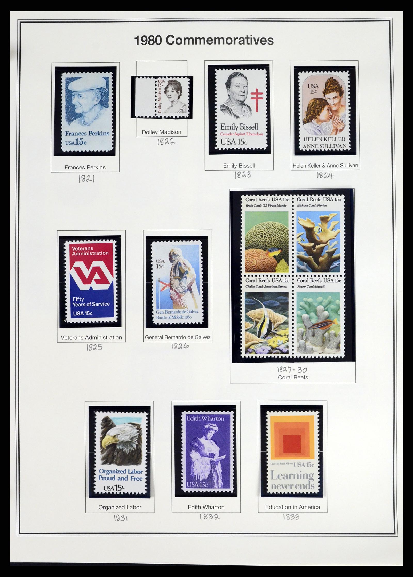 37193 052 - Stamp collection 37193 USA 1970-2020!