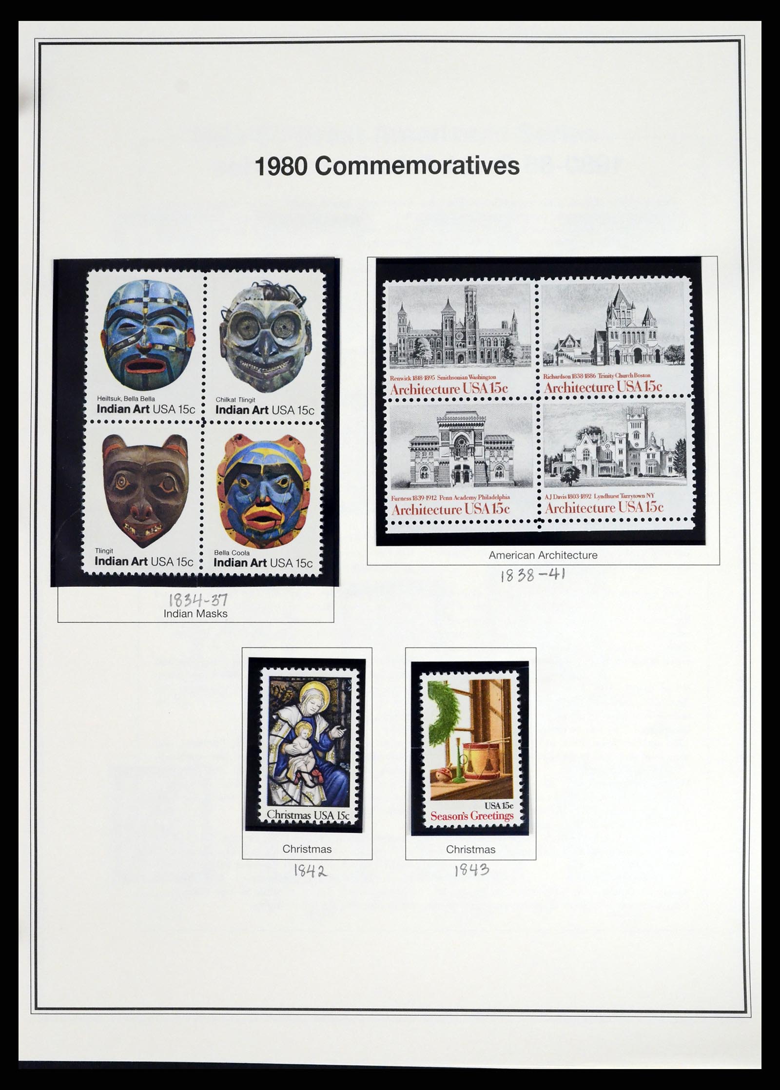 37193 053 - Stamp collection 37193 USA 1970-2020!