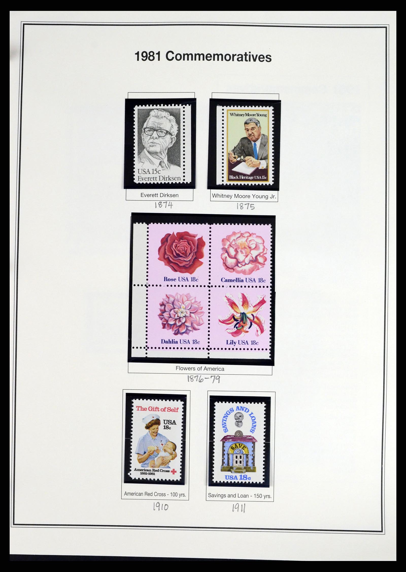 37193 056 - Stamp collection 37193 USA 1970-2020!