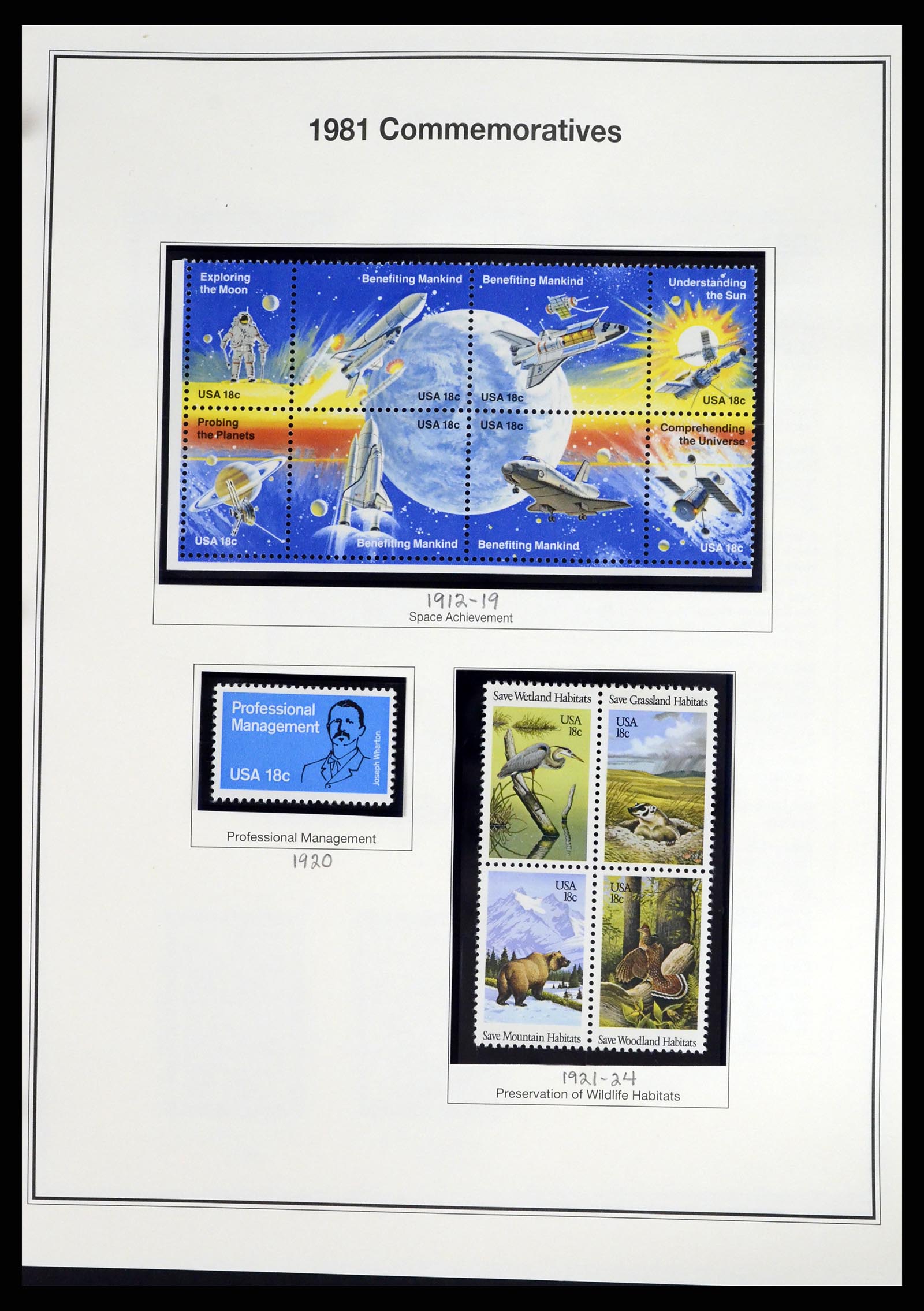 37193 057 - Stamp collection 37193 USA 1970-2020!