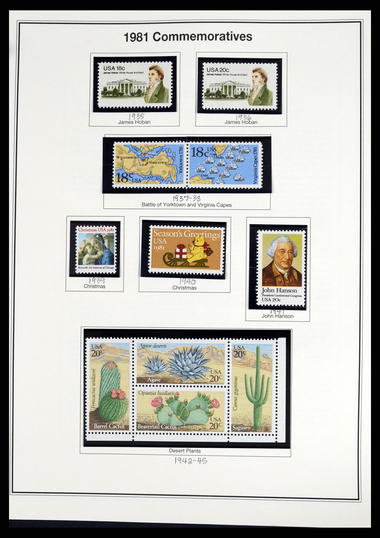 37193 060 - Stamp collection 37193 USA 1970-2020!