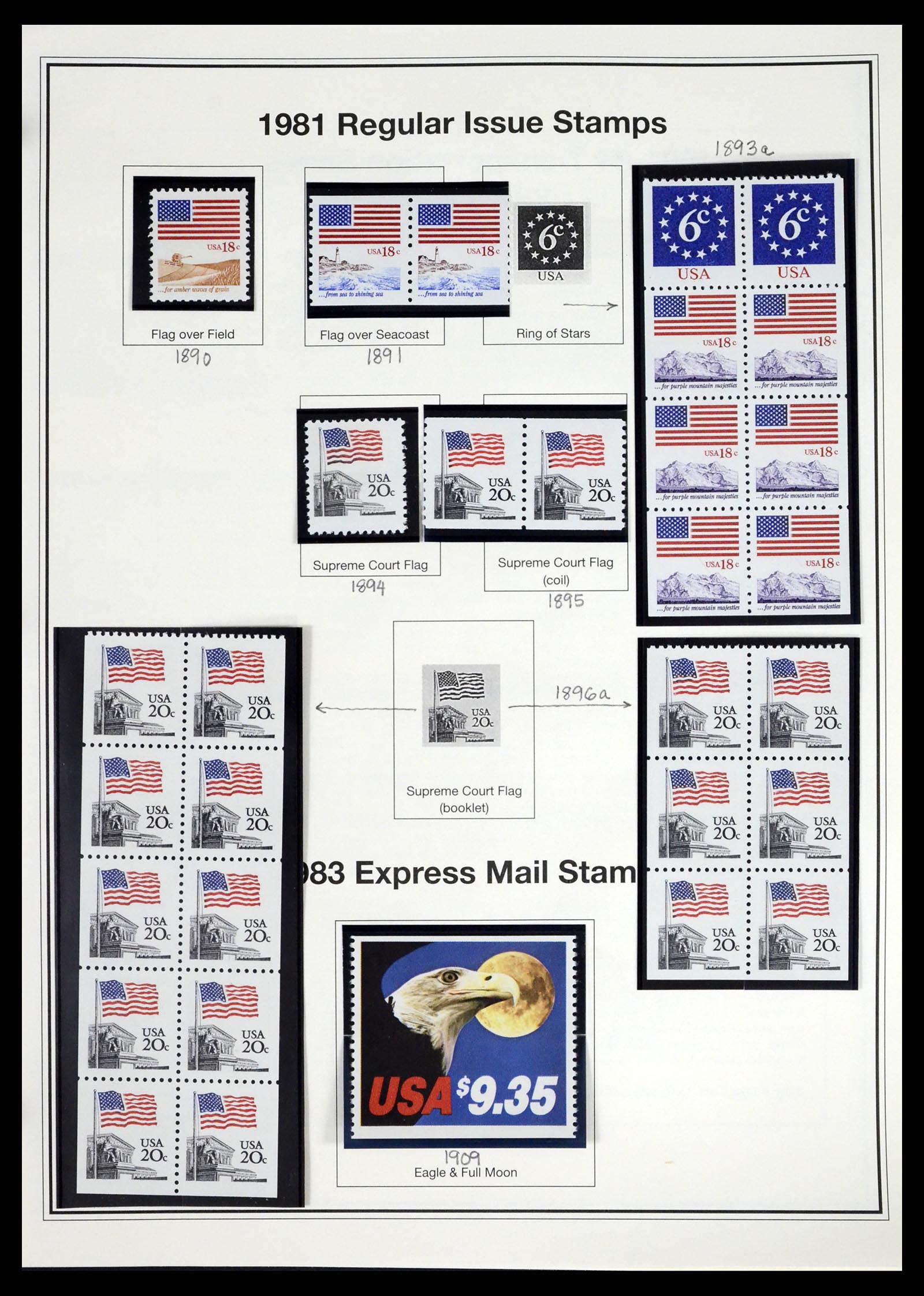 37193 063 - Stamp collection 37193 USA 1970-2020!