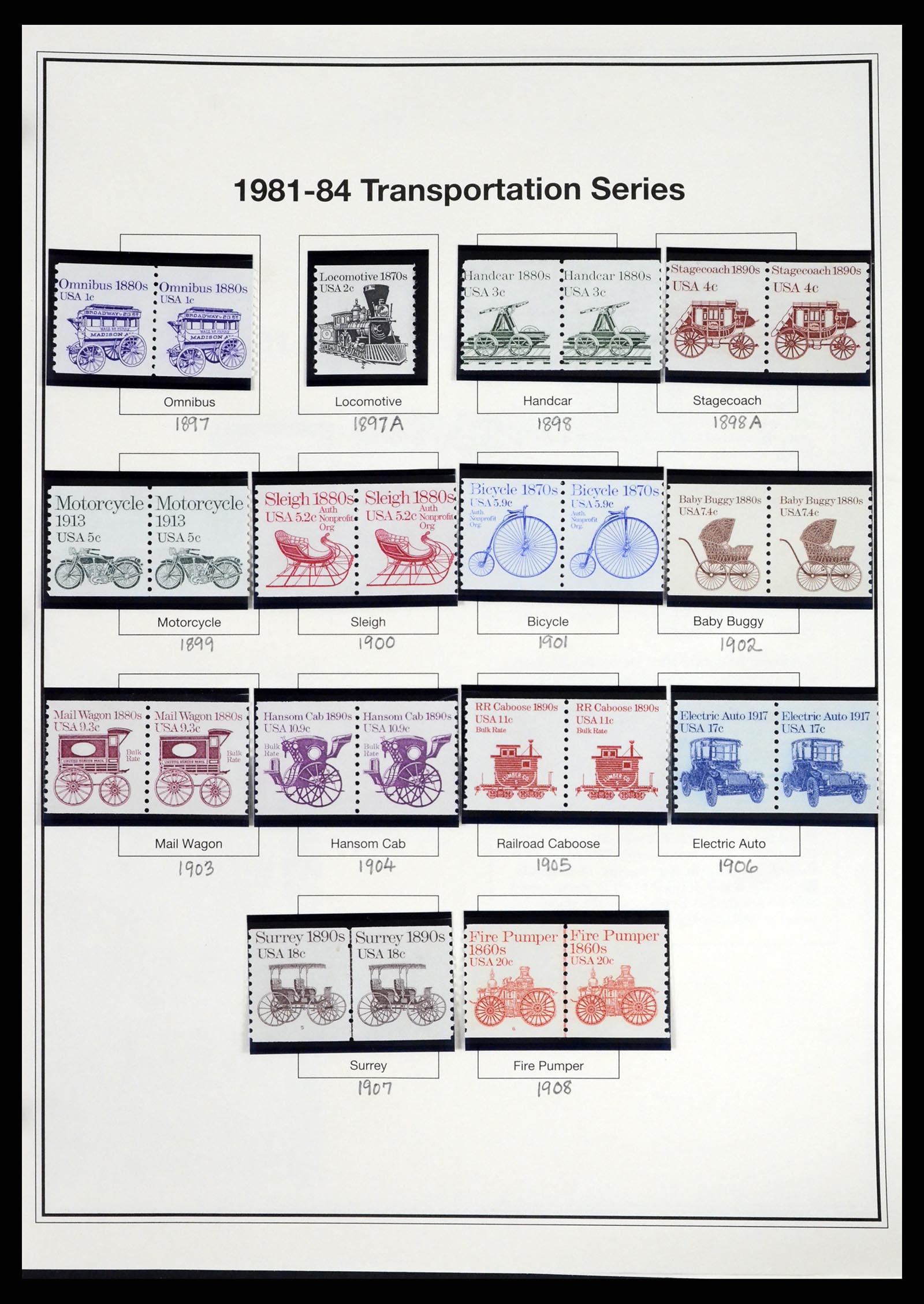 37193 064 - Stamp collection 37193 USA 1970-2020!