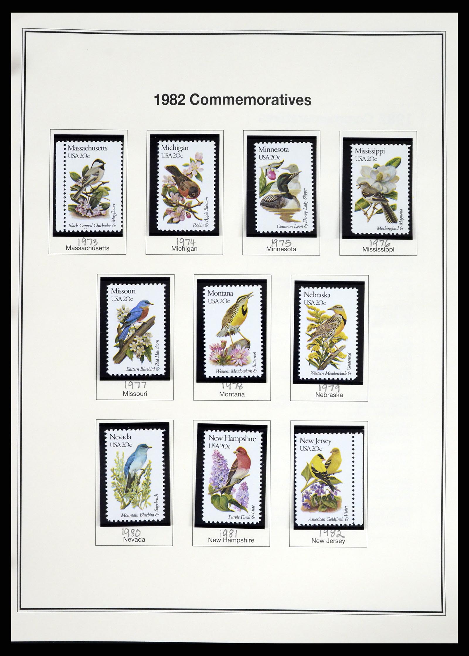 37193 069 - Stamp collection 37193 USA 1970-2020!