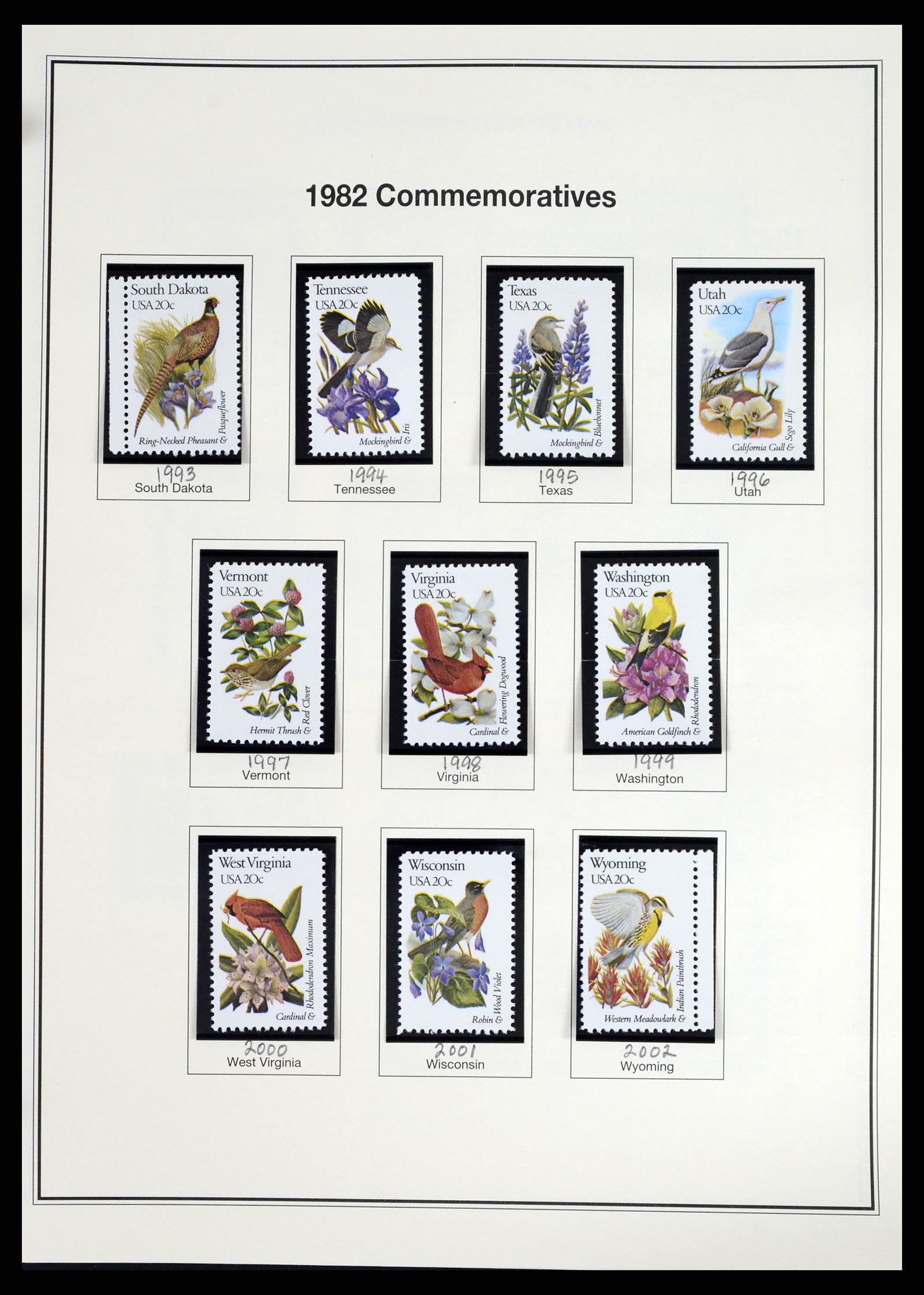 37193 071 - Stamp collection 37193 USA 1970-2020!