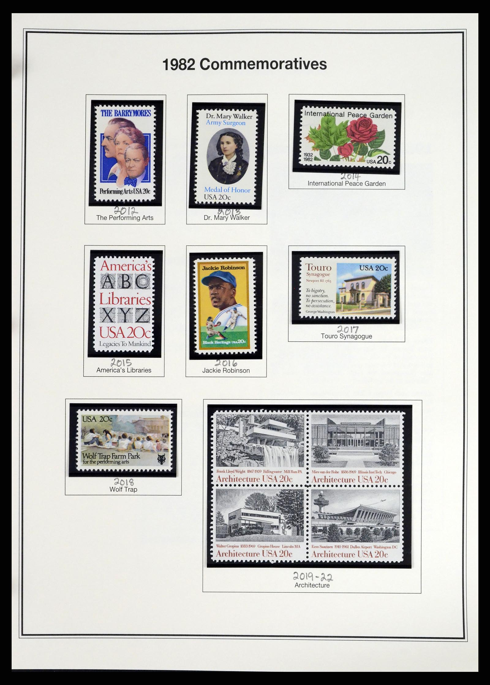37193 072 - Stamp collection 37193 USA 1970-2020!