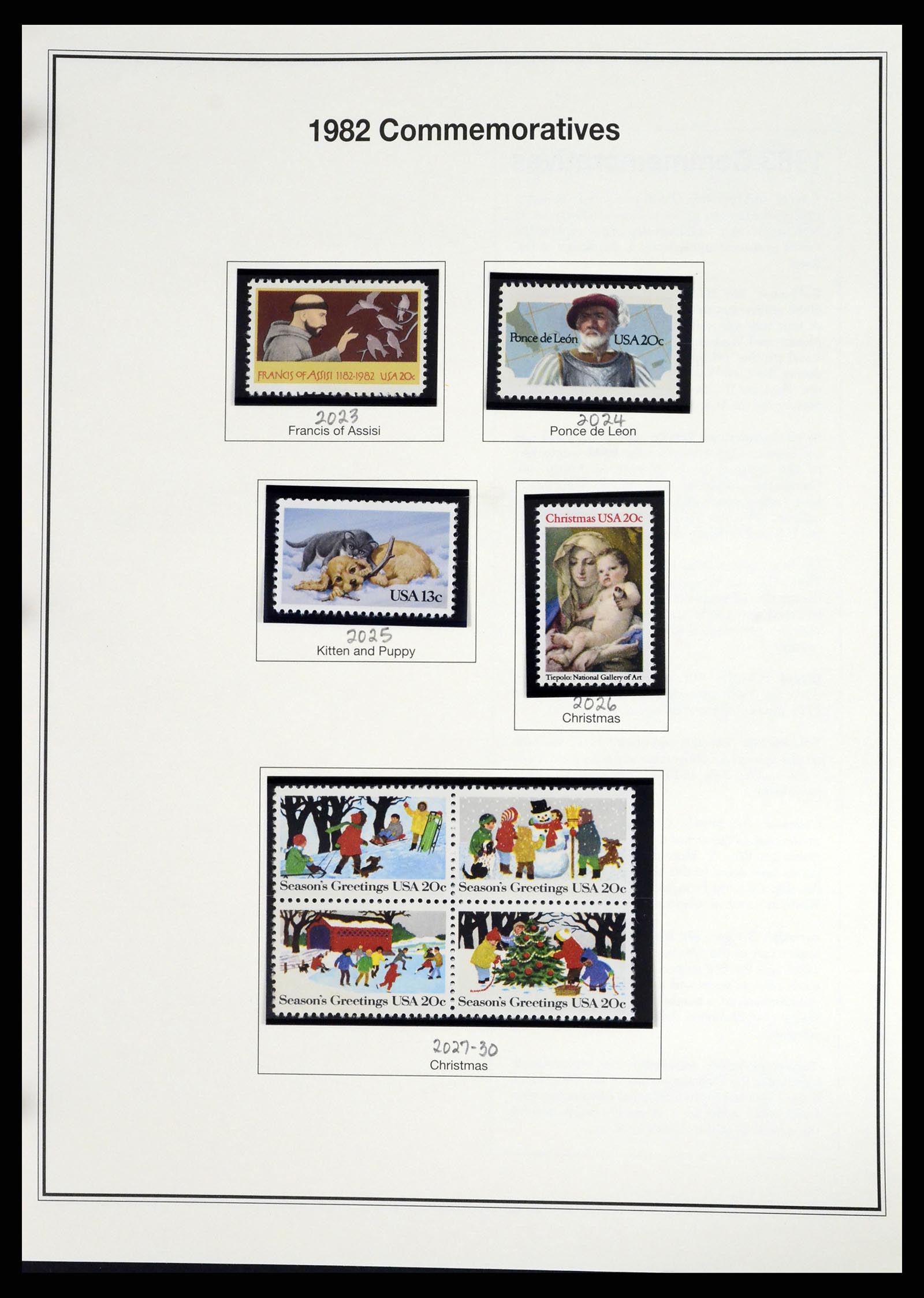 37193 073 - Stamp collection 37193 USA 1970-2020!
