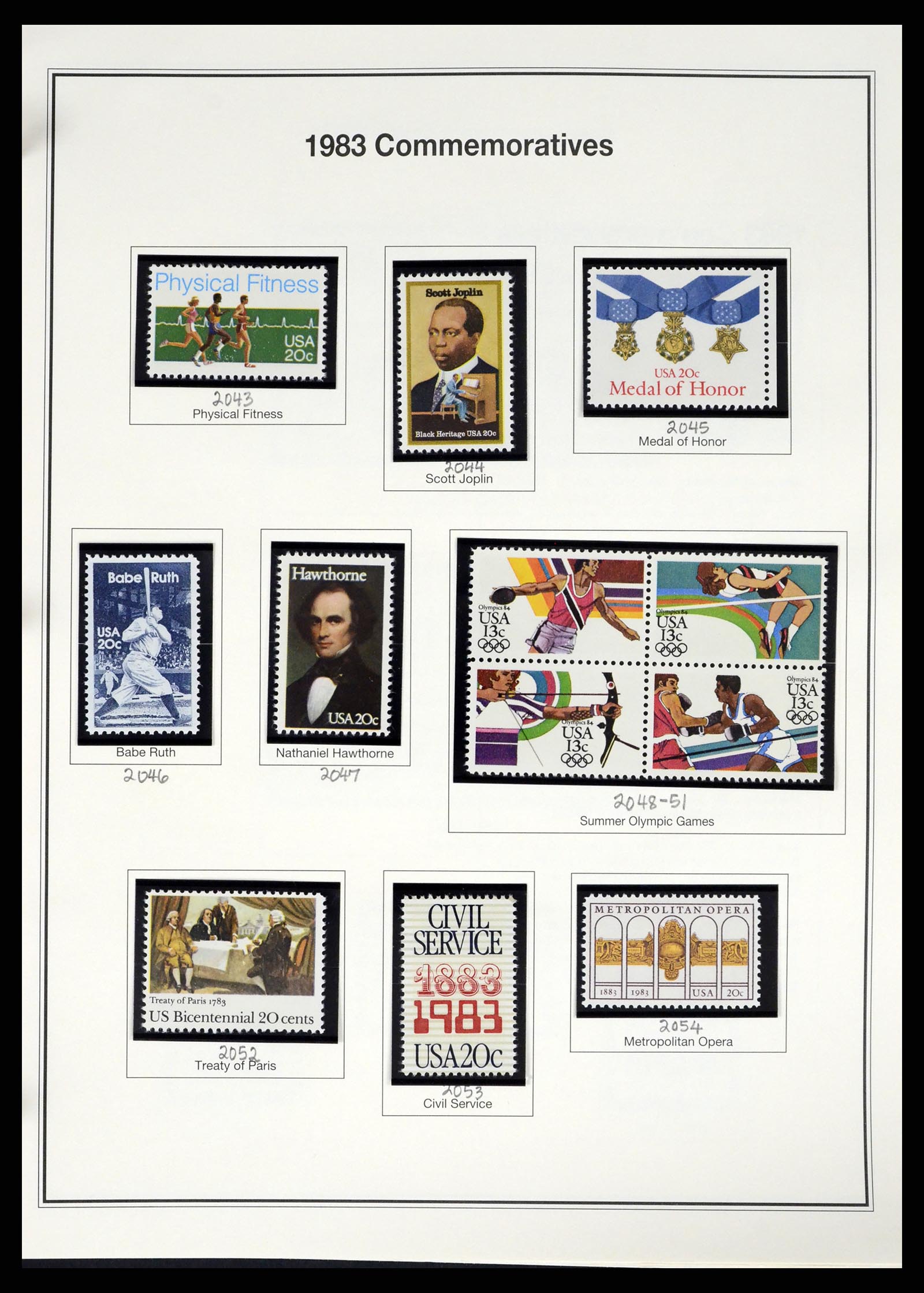 37193 077 - Stamp collection 37193 USA 1970-2020!