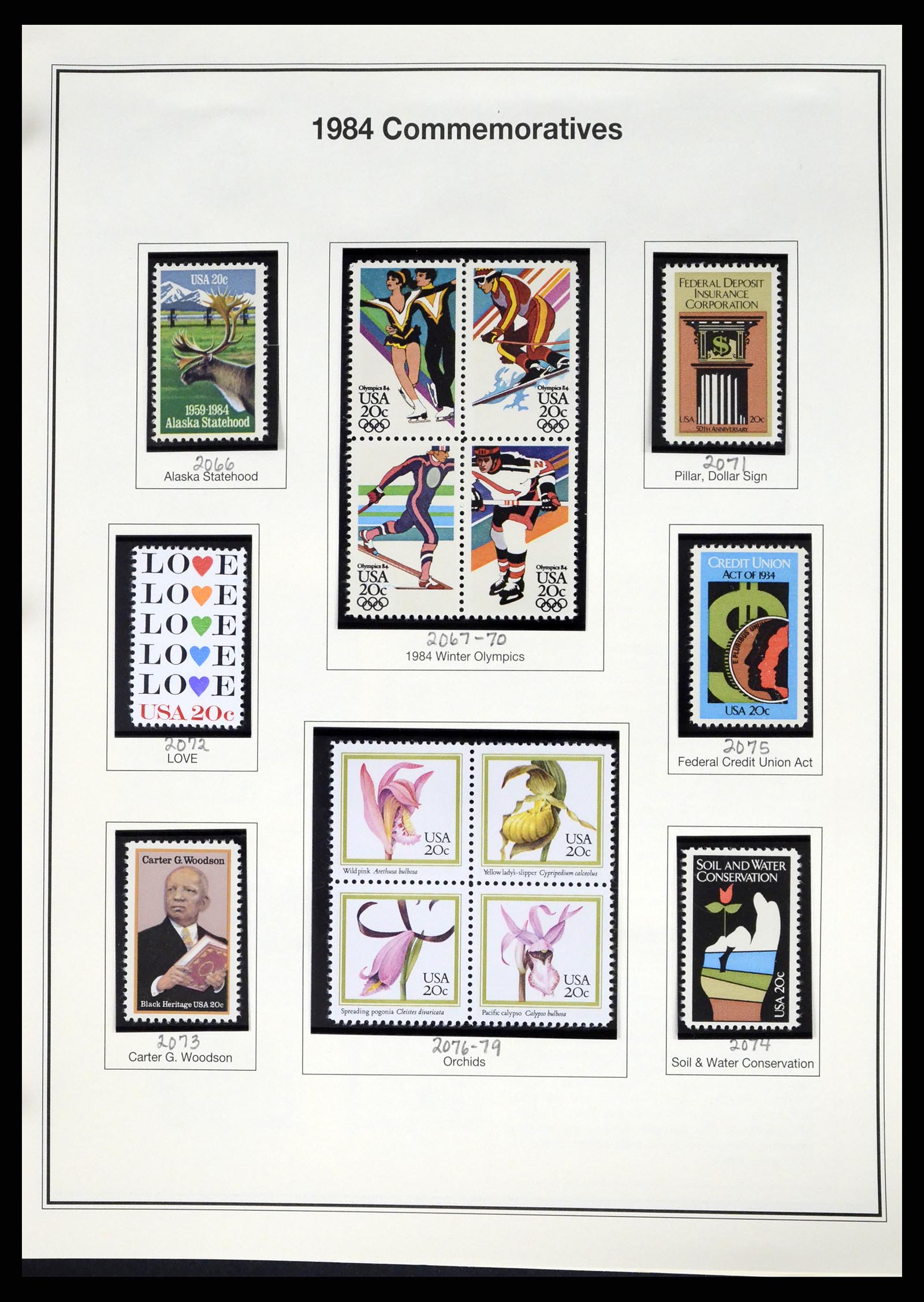 37193 079 - Stamp collection 37193 USA 1970-2020!