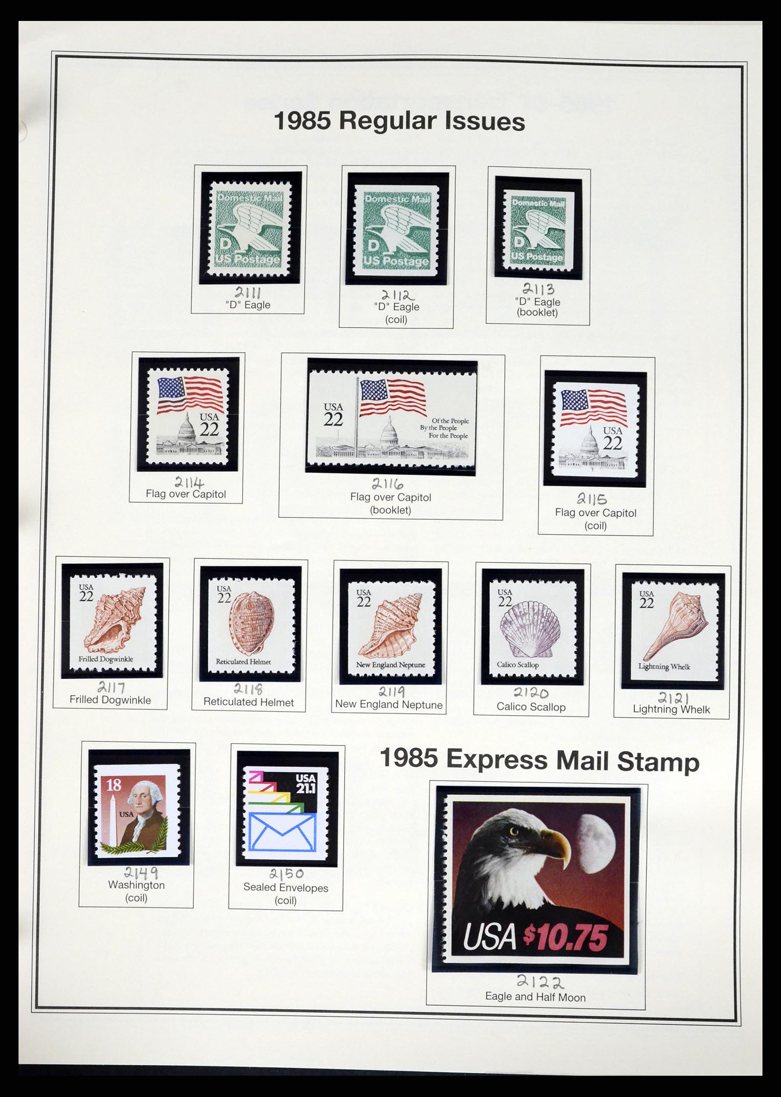 37193 084 - Stamp collection 37193 USA 1970-2020!