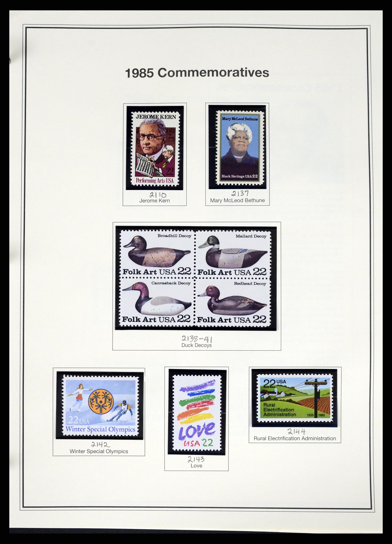 37193 086 - Stamp collection 37193 USA 1970-2020!
