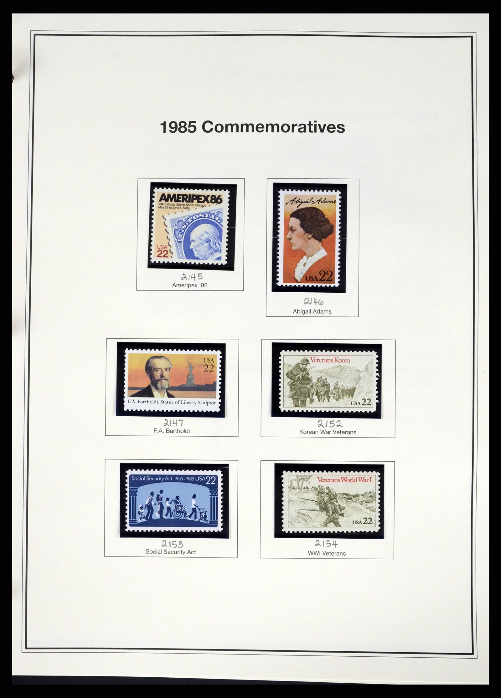 37193 087 - Stamp collection 37193 USA 1970-2020!