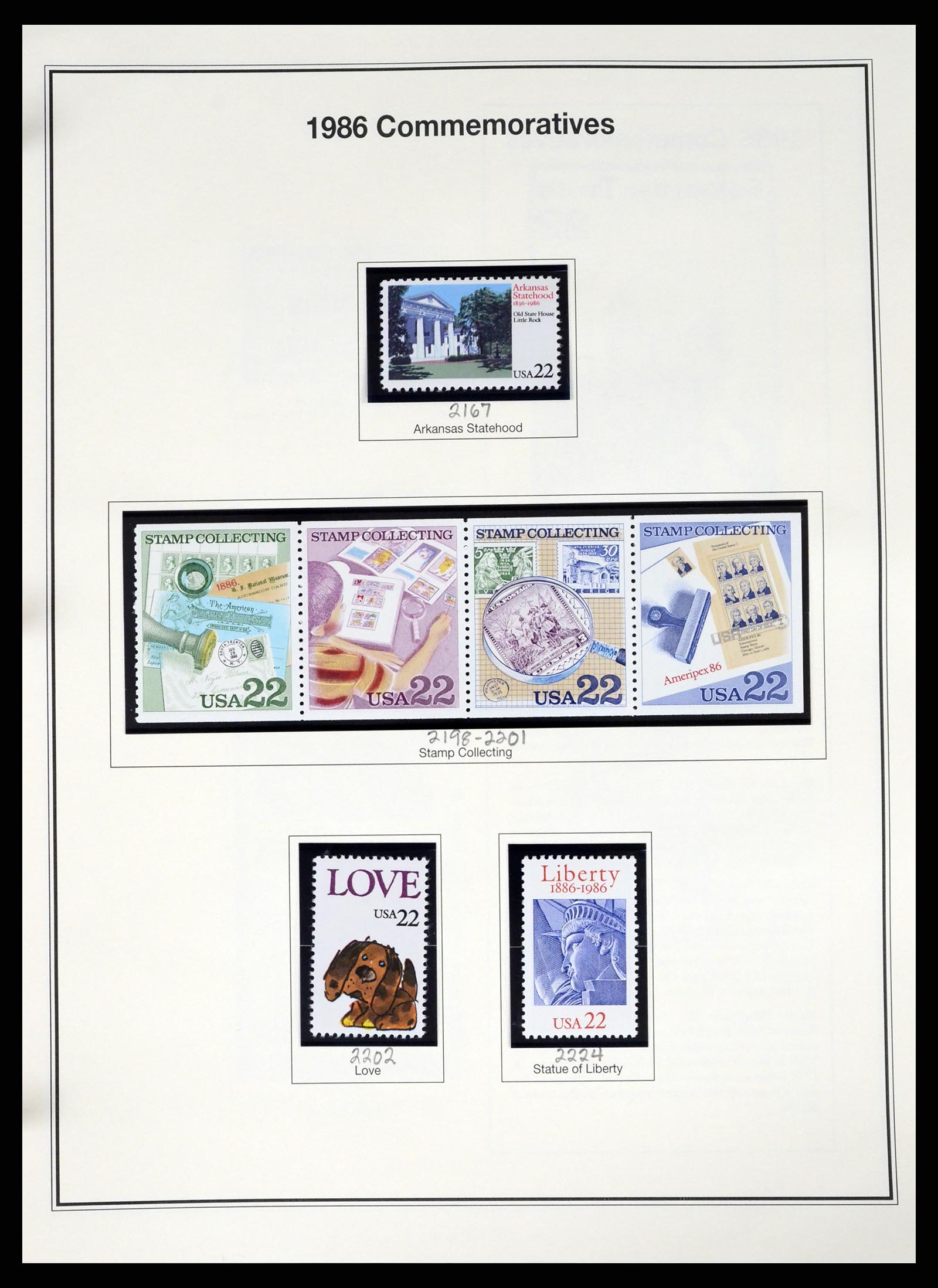 37193 091 - Stamp collection 37193 USA 1970-2020!