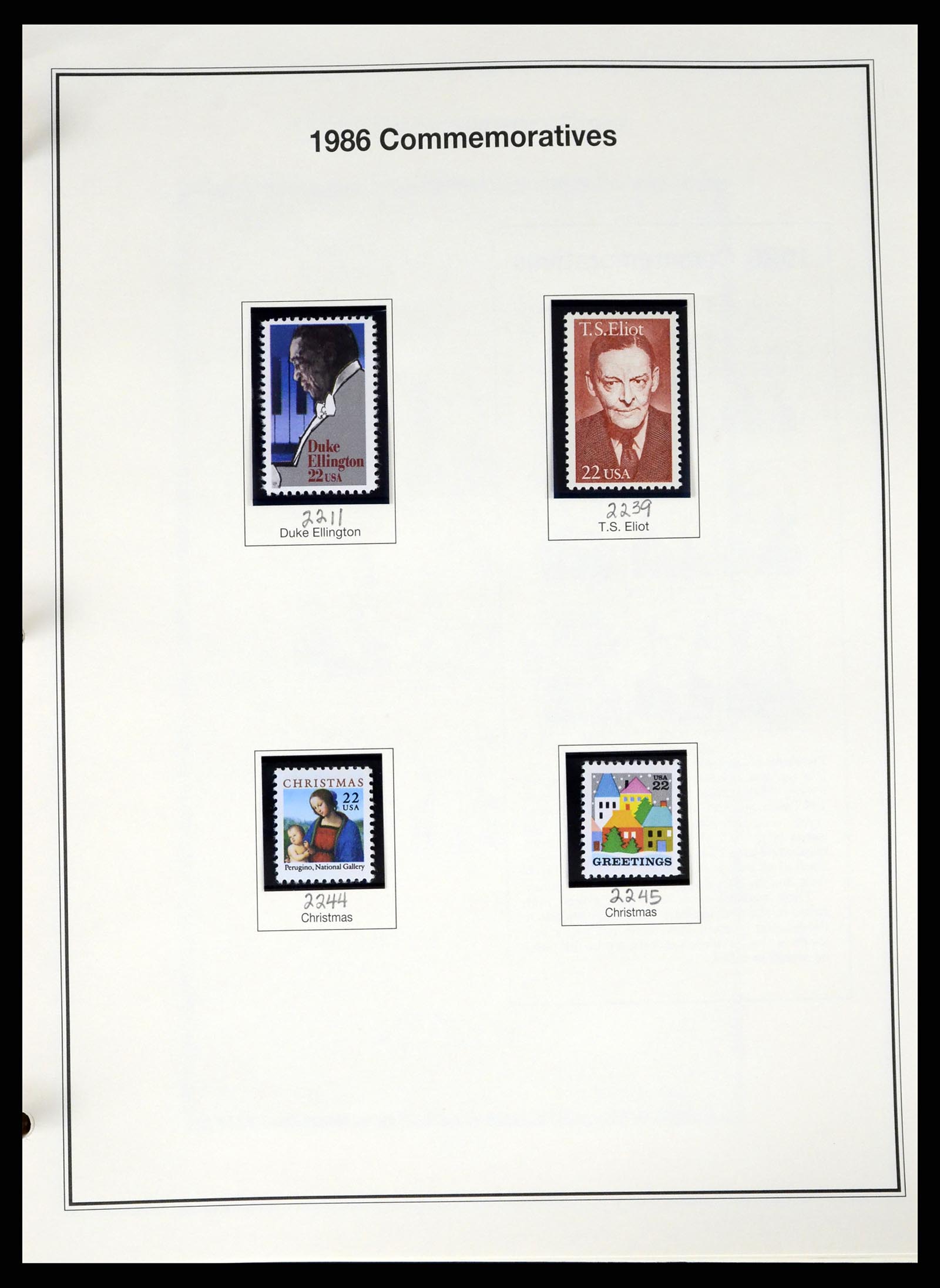 37193 093 - Stamp collection 37193 USA 1970-2020!